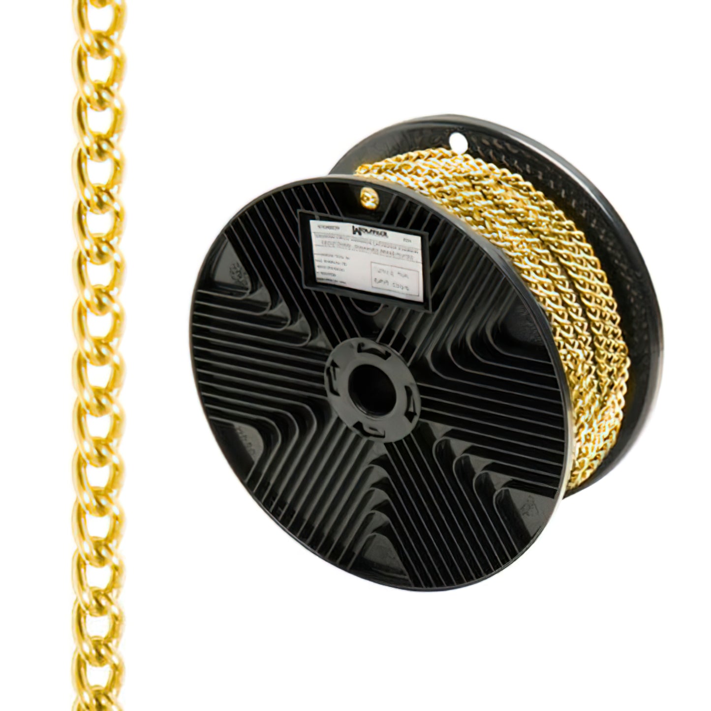 Corrente Decorativa Golden Curb 2,0 mm. / Role 20 Metros