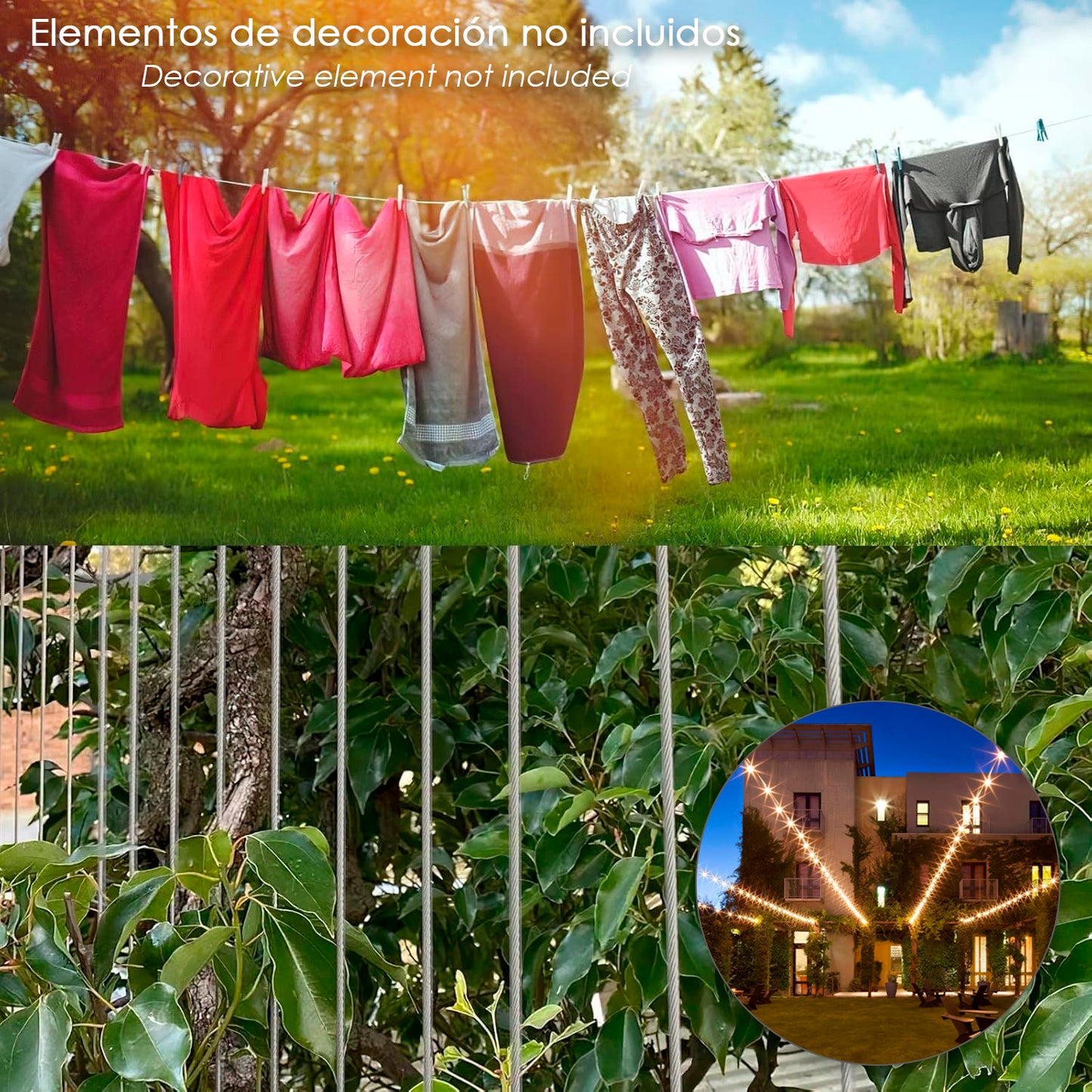 Cable Galvanizado 6 mm. (Rollo 100 Metros) No Elevacion