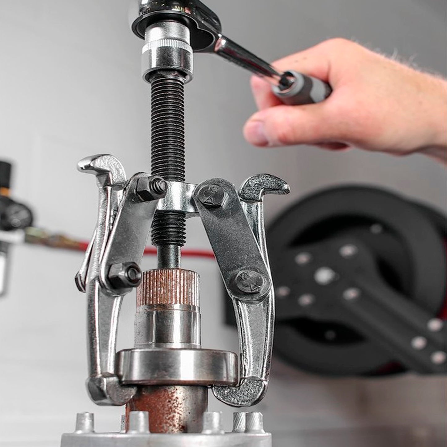 Extractores Interiores / Exteriores 2 Brazos Ø 100 mm. / 4" Extractor Paralelo, Extractor Rodamientos, Extractor Engranajes