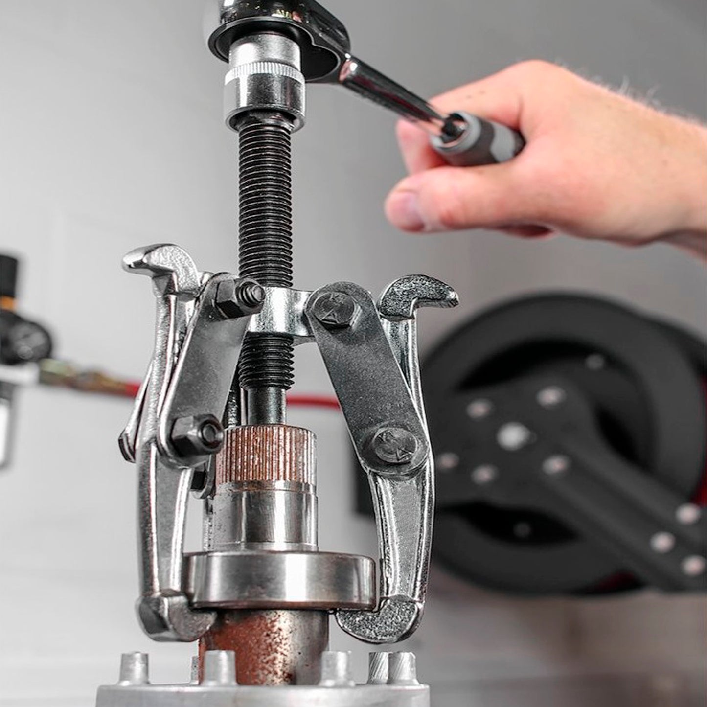 Extractores Interiores / Exteriores 3 Brazos Ø 100 mm. / 4" Extractor Paralelo, Extractor Rodamientos, Extractor Engranajes