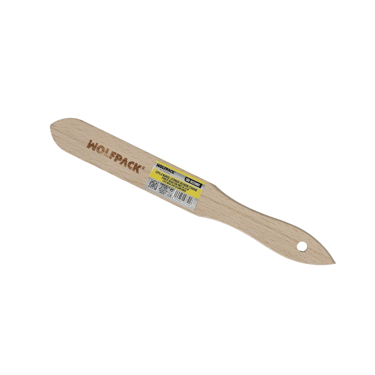 Cepillo Manual Latonado Soldador Standard