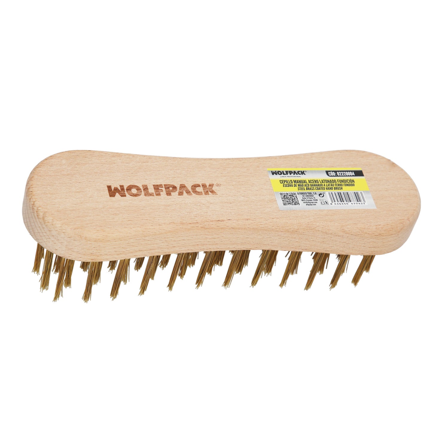 Cepillo Manual Acero Latonado Fundicion