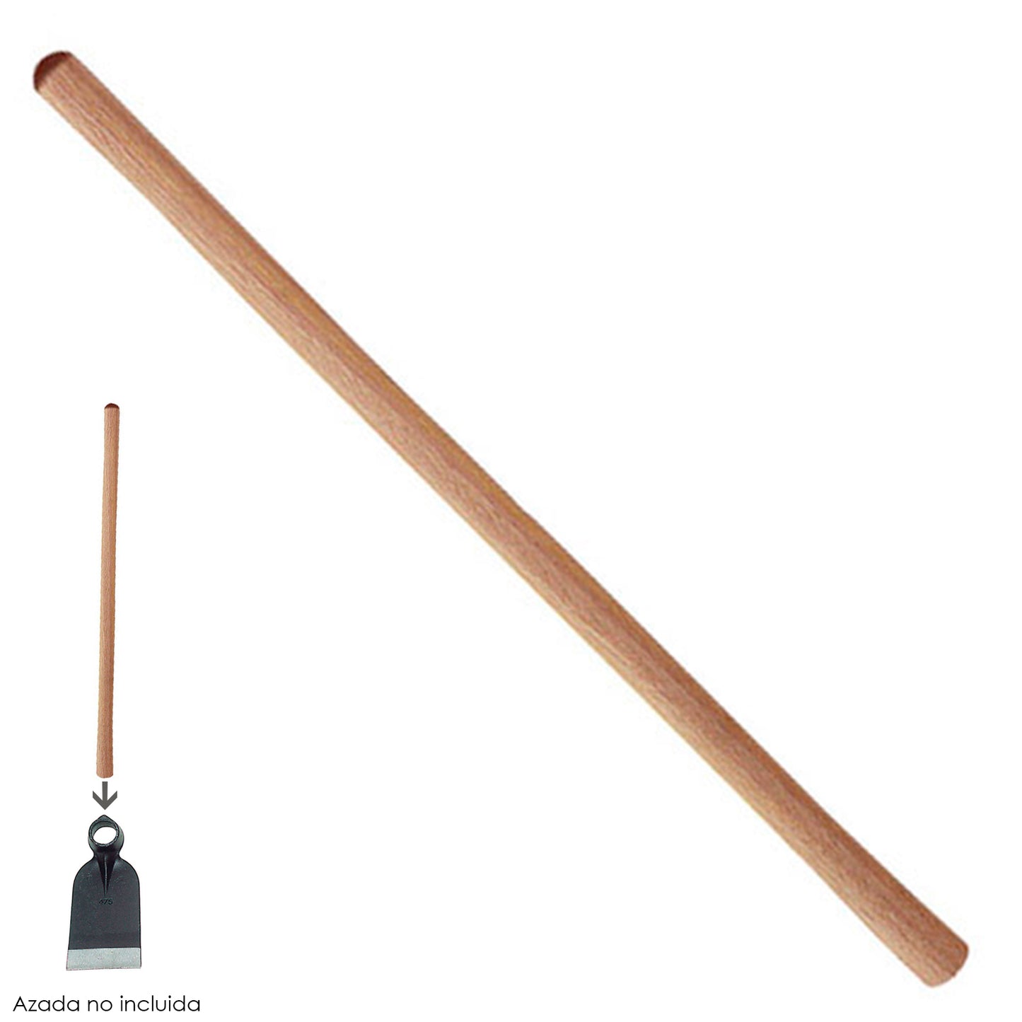 Mango Madera Azada 900x33 mm.