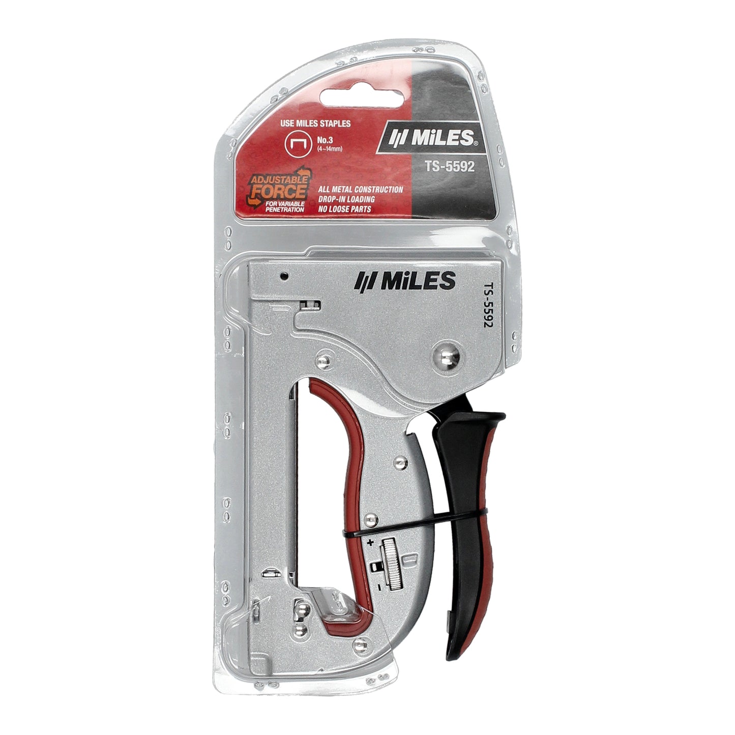 Grapadora Metal Regulable Plus N3 4/14mm