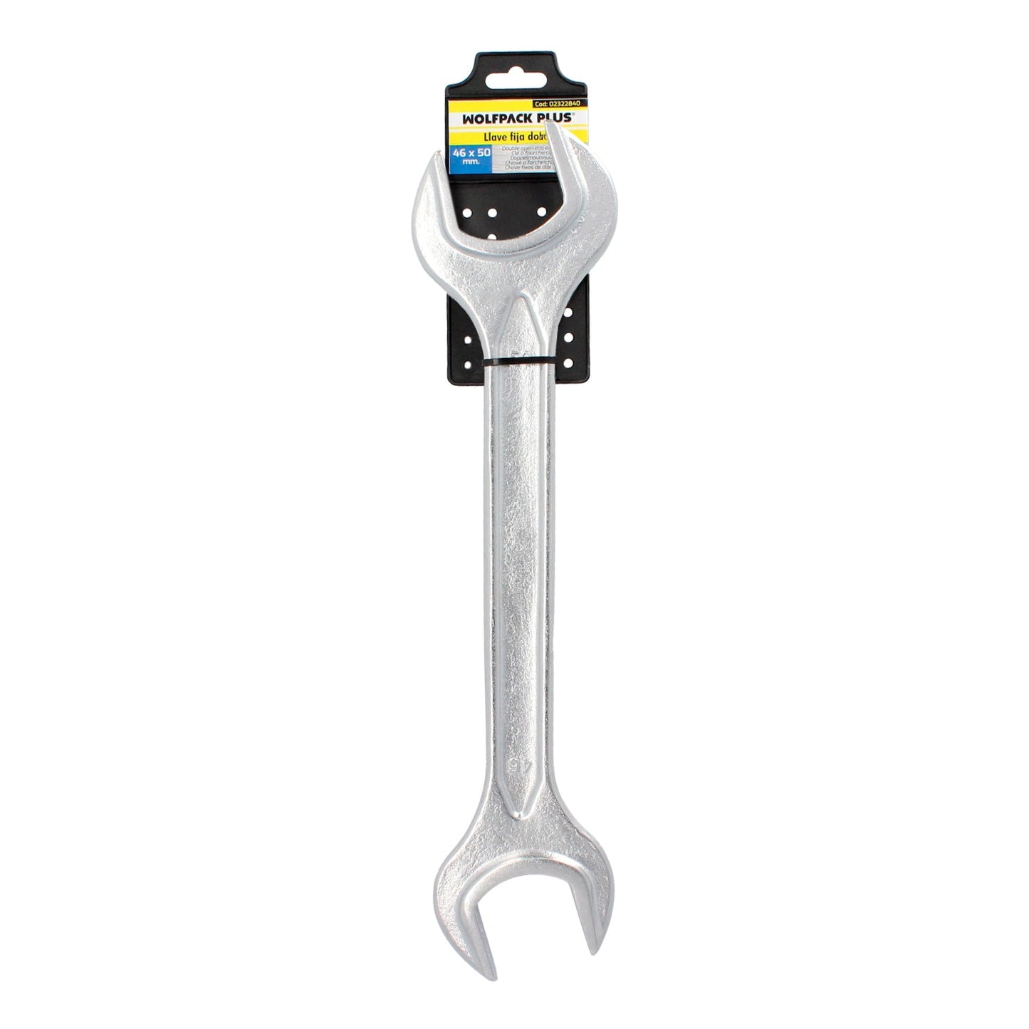 Llave Fija Plus Acero Cromo Vanadio 46x50 DIN 3110. Llaves Fijas Dobles