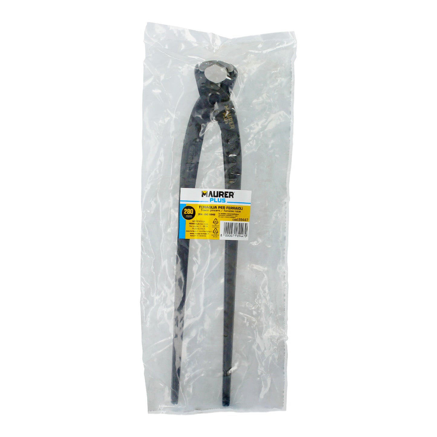 Tenazas Rusas Plus Negra 11"