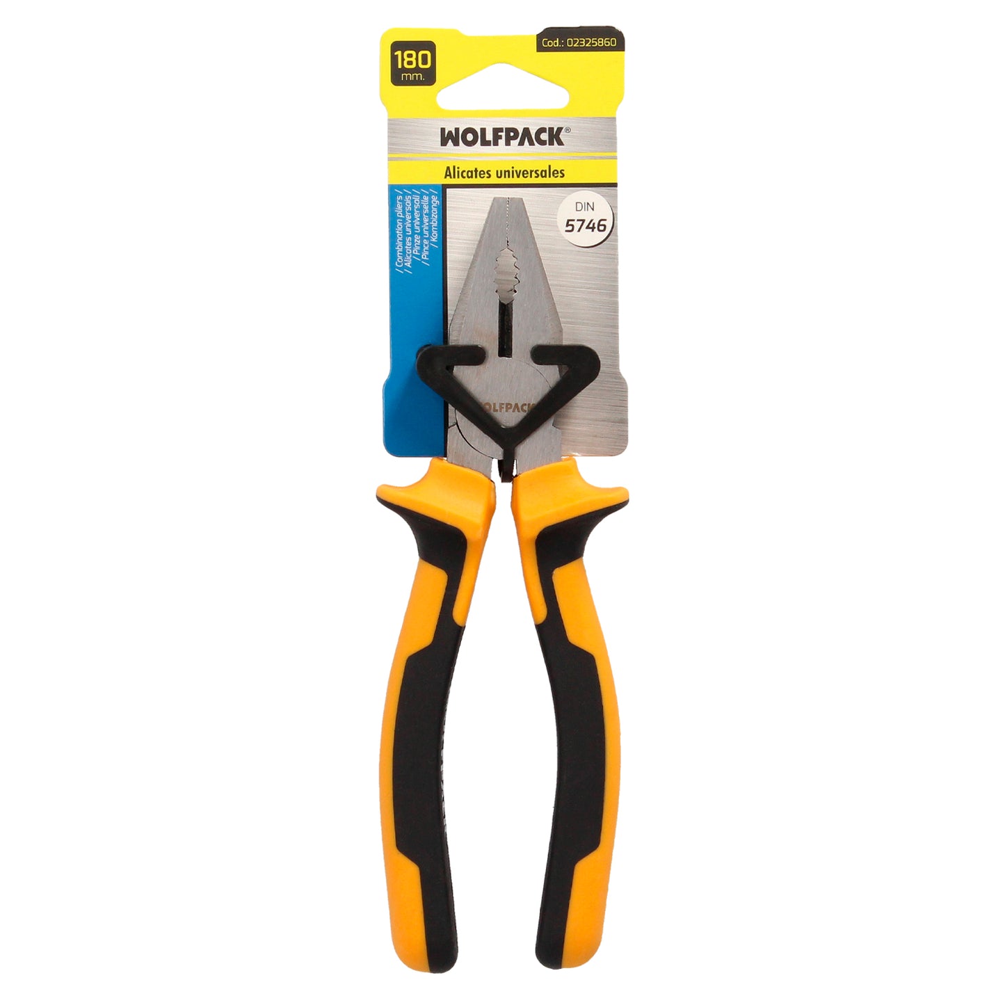 Alicates Universales 175 mm. Acero DIN 5746