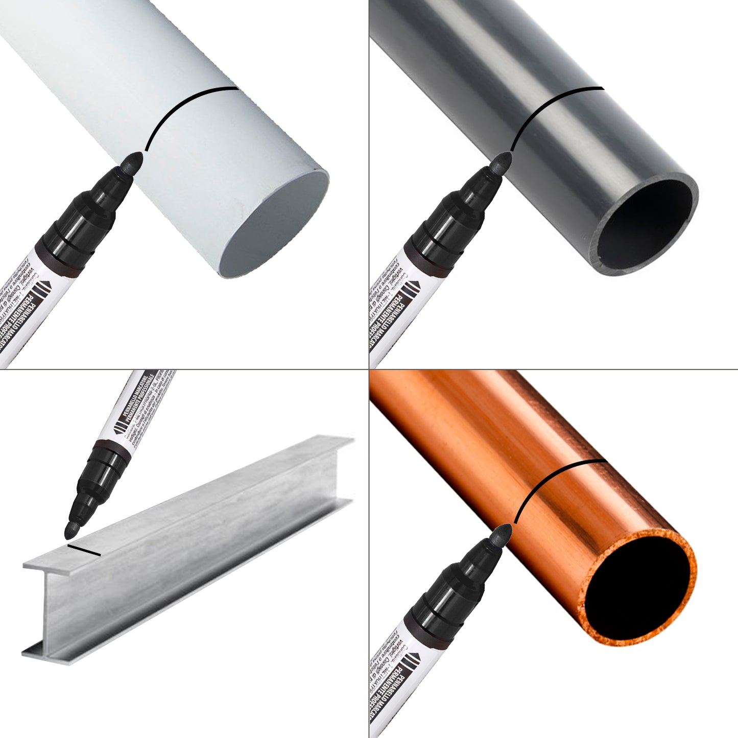 Marcador Permanente Profissional Preto