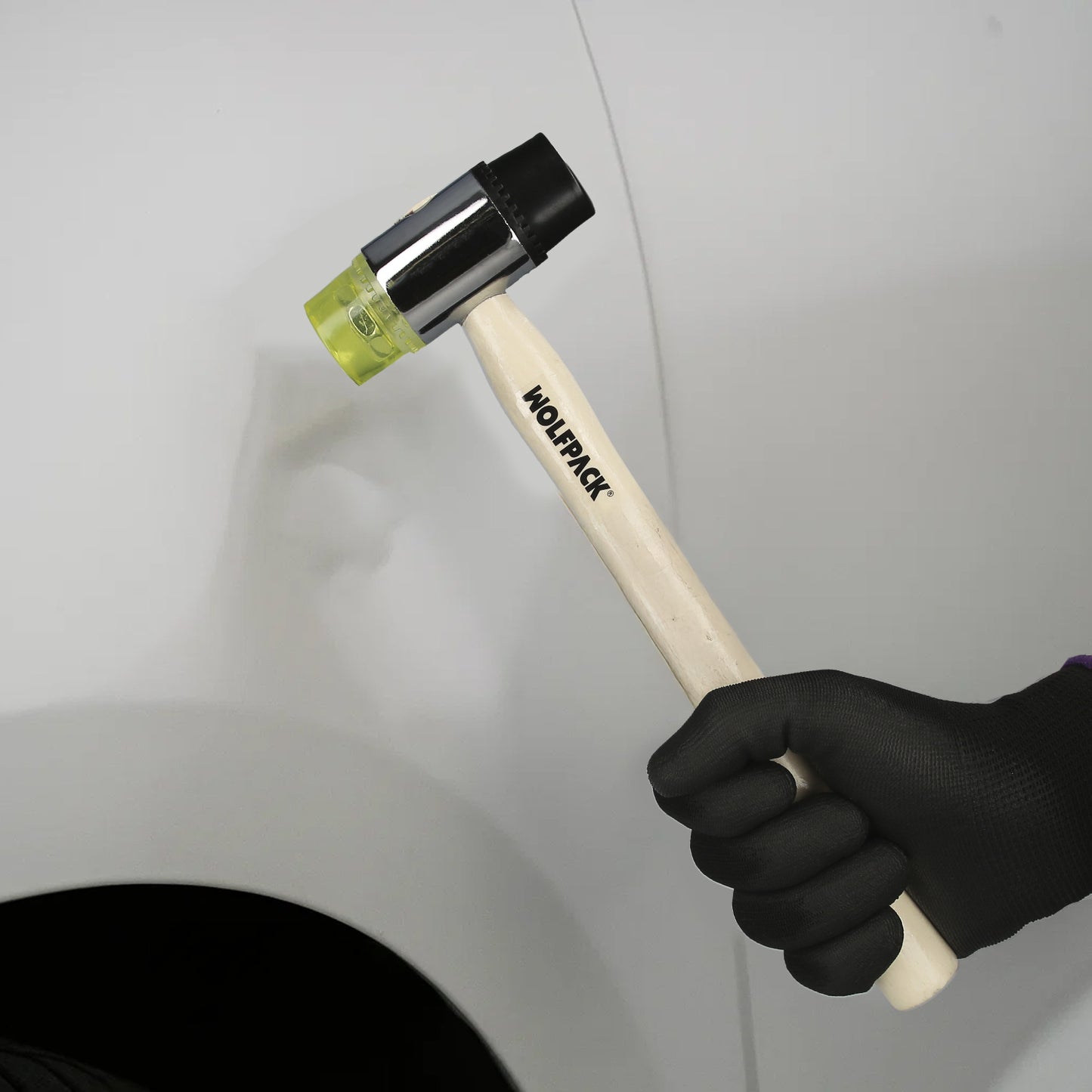 Martelo de chapa de 30mm.