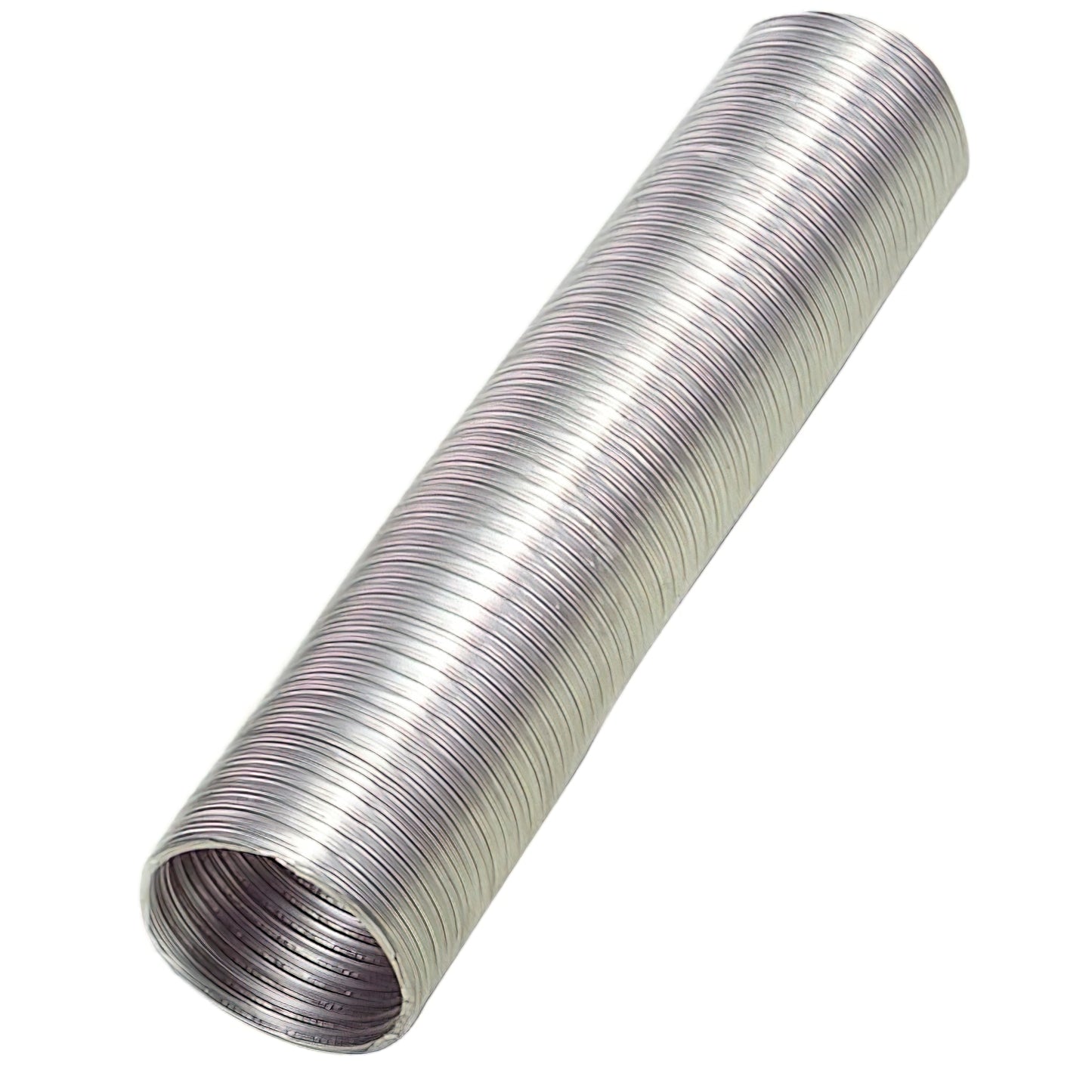 Tubo compacto de alumínio cinza Ø 100 mm. / 5 metros