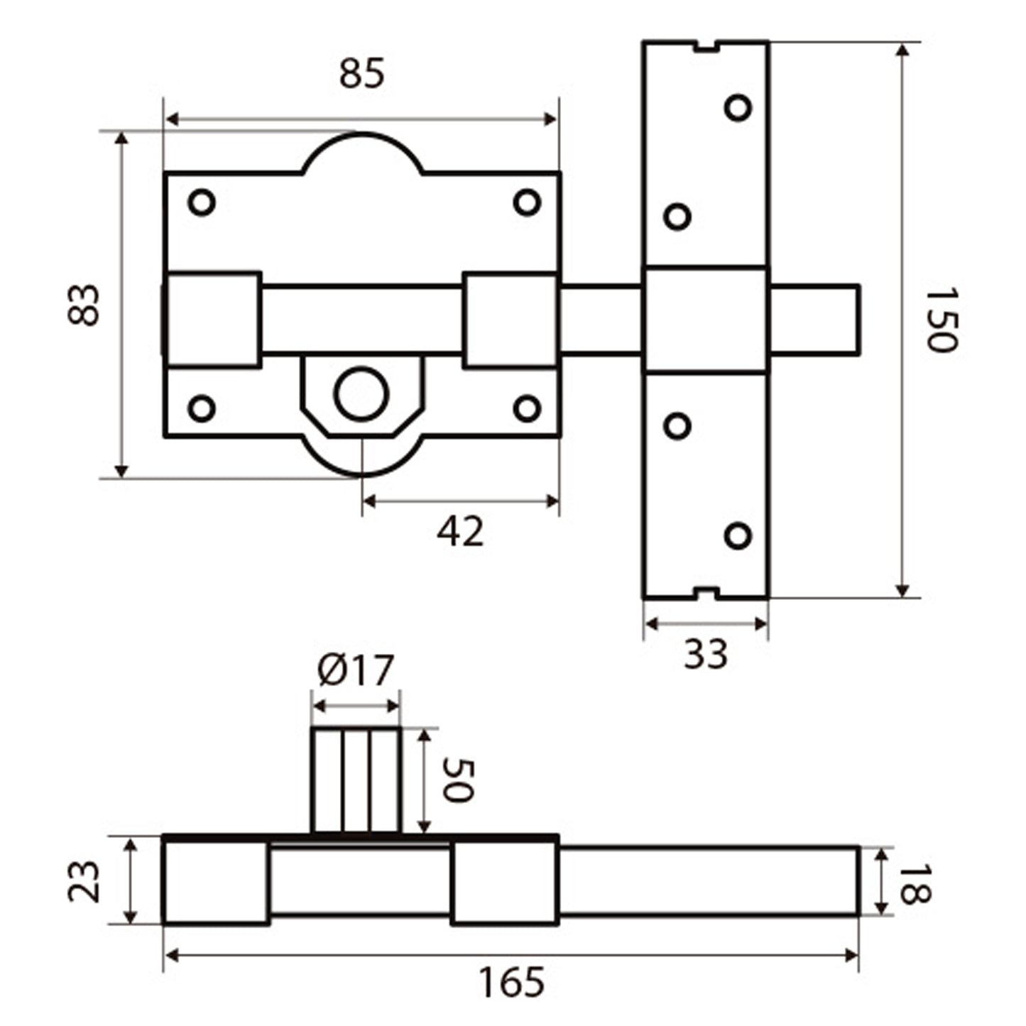 Parafuso Fac 301-l/ 80-n