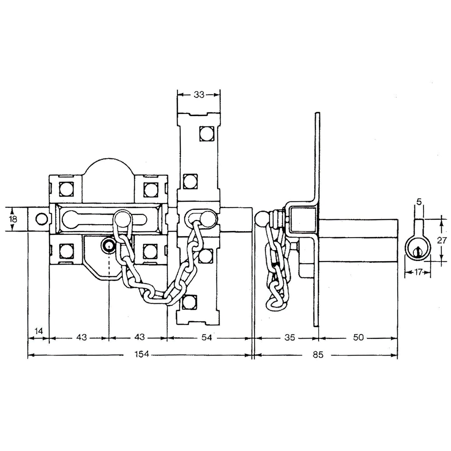 Parafuso Fac 307-r/ 80-n/ Direita
