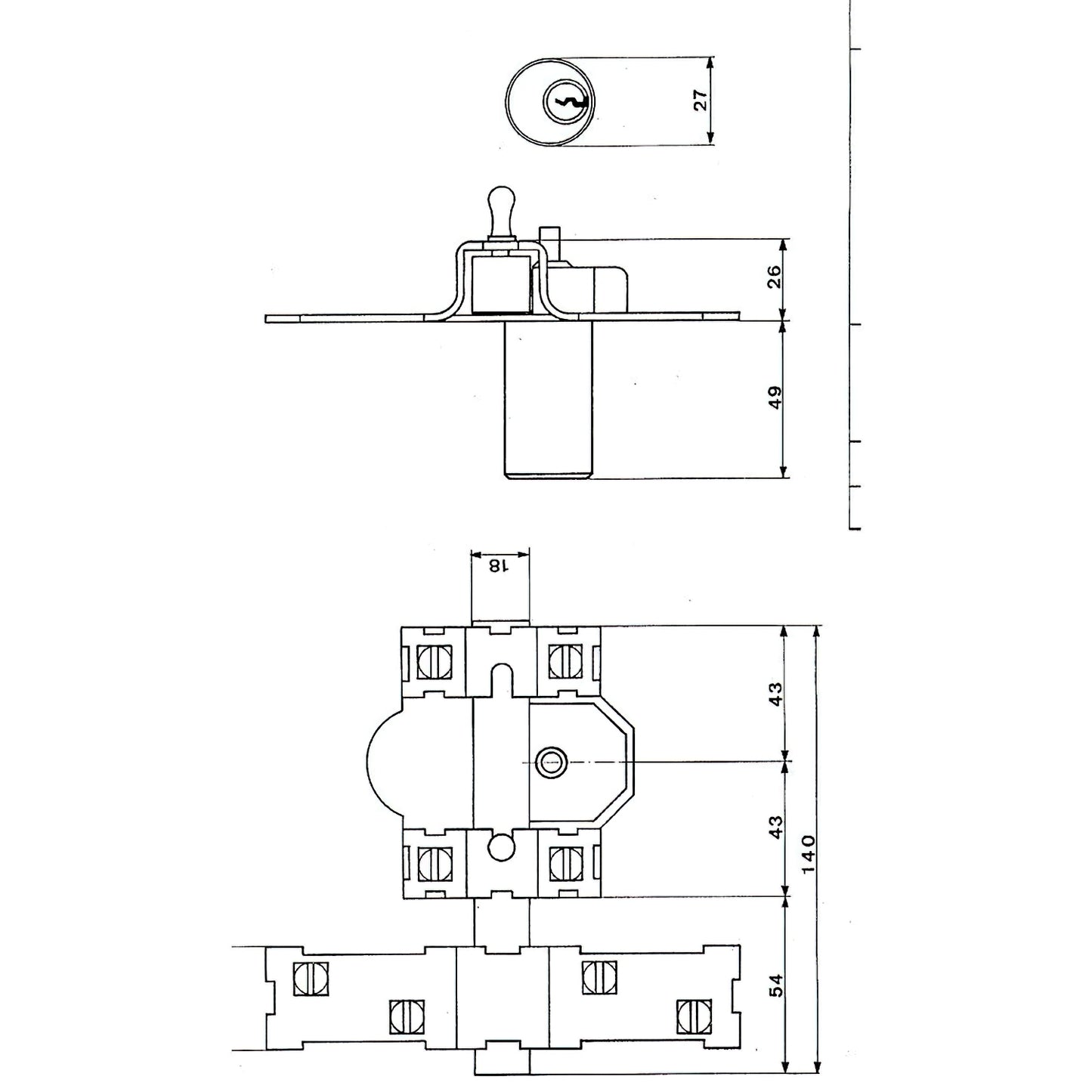 Parafuso Fac 201-r/ 80-p