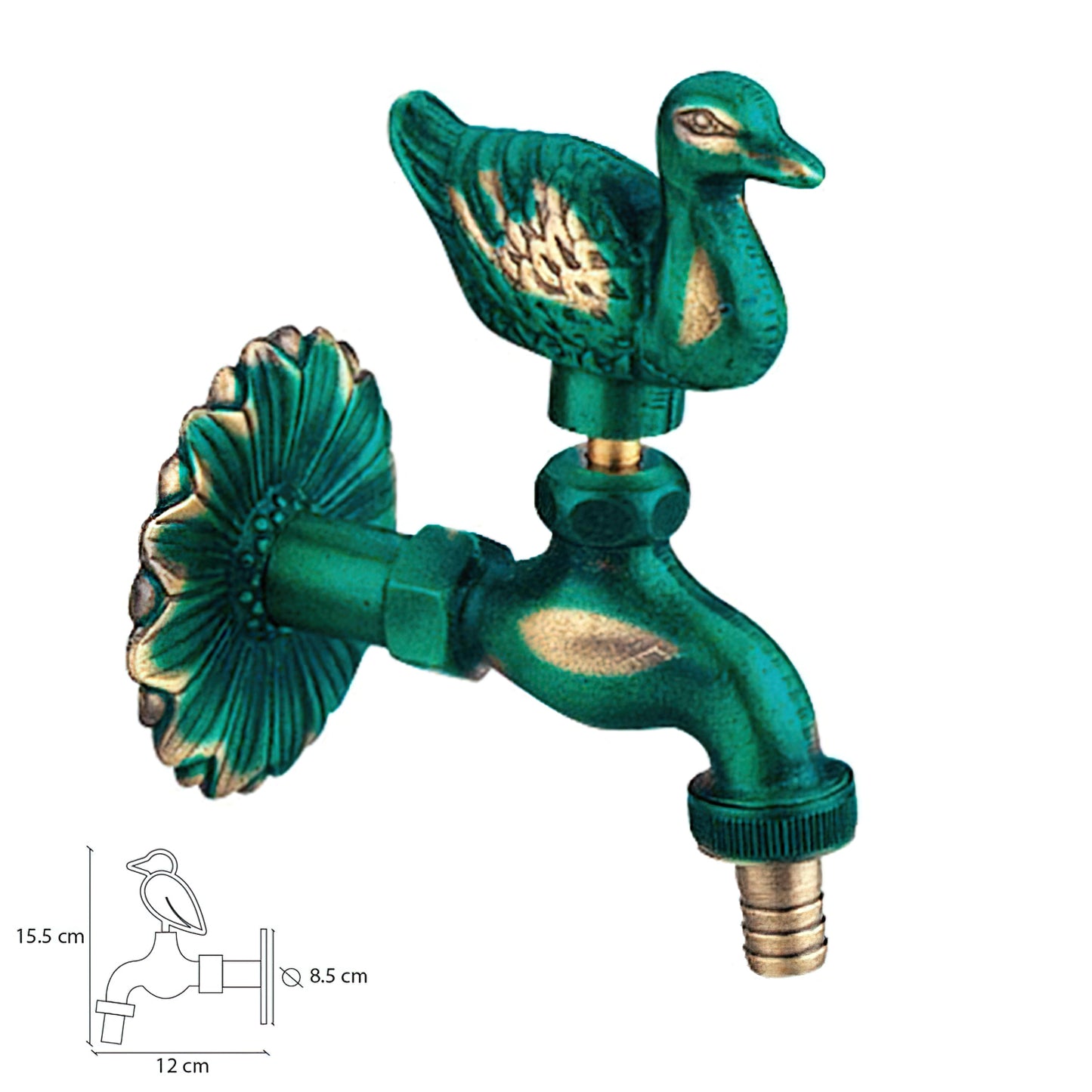 Grifo Jardín Rústico "Pato"