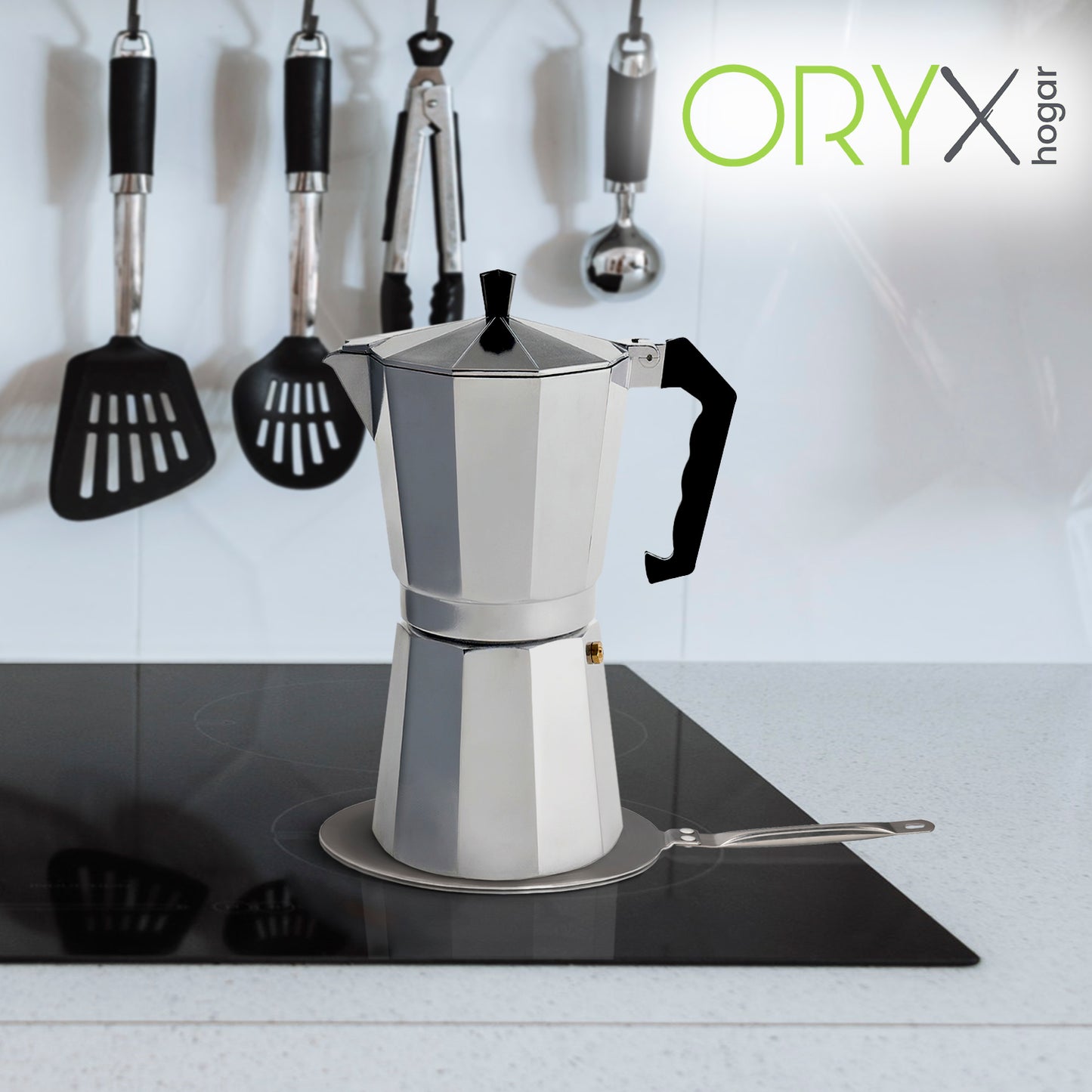 Adaptador Para Induccion / Vitroceramica Ø 21.5 cm. 3 Capas Acero Inoxidable / Aluminio