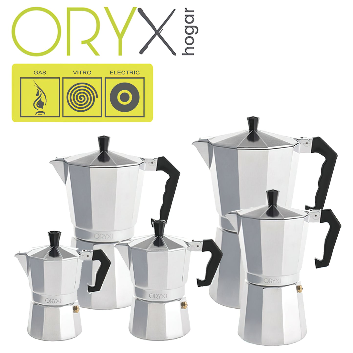 Cafetera Aluminio 12 Tazas (600 ml.) Classic