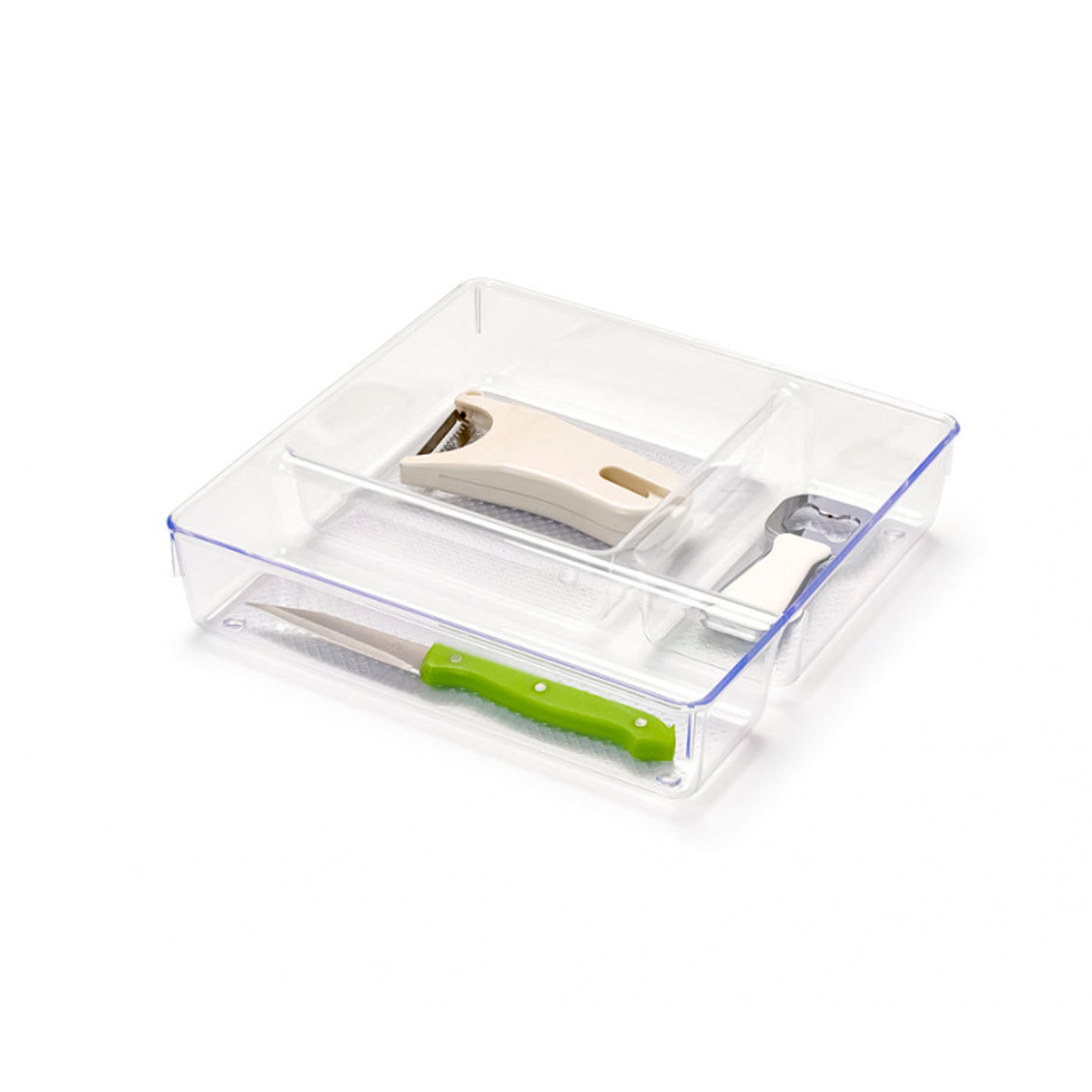 Organizador Plástico para Gavetas "Sistema Nº1" 23x23x5 cm.