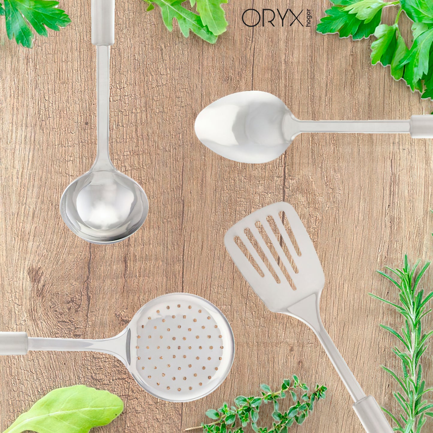 Espumadera Cocina Acero Inoxidable 34x11,5 (Alt) cm.