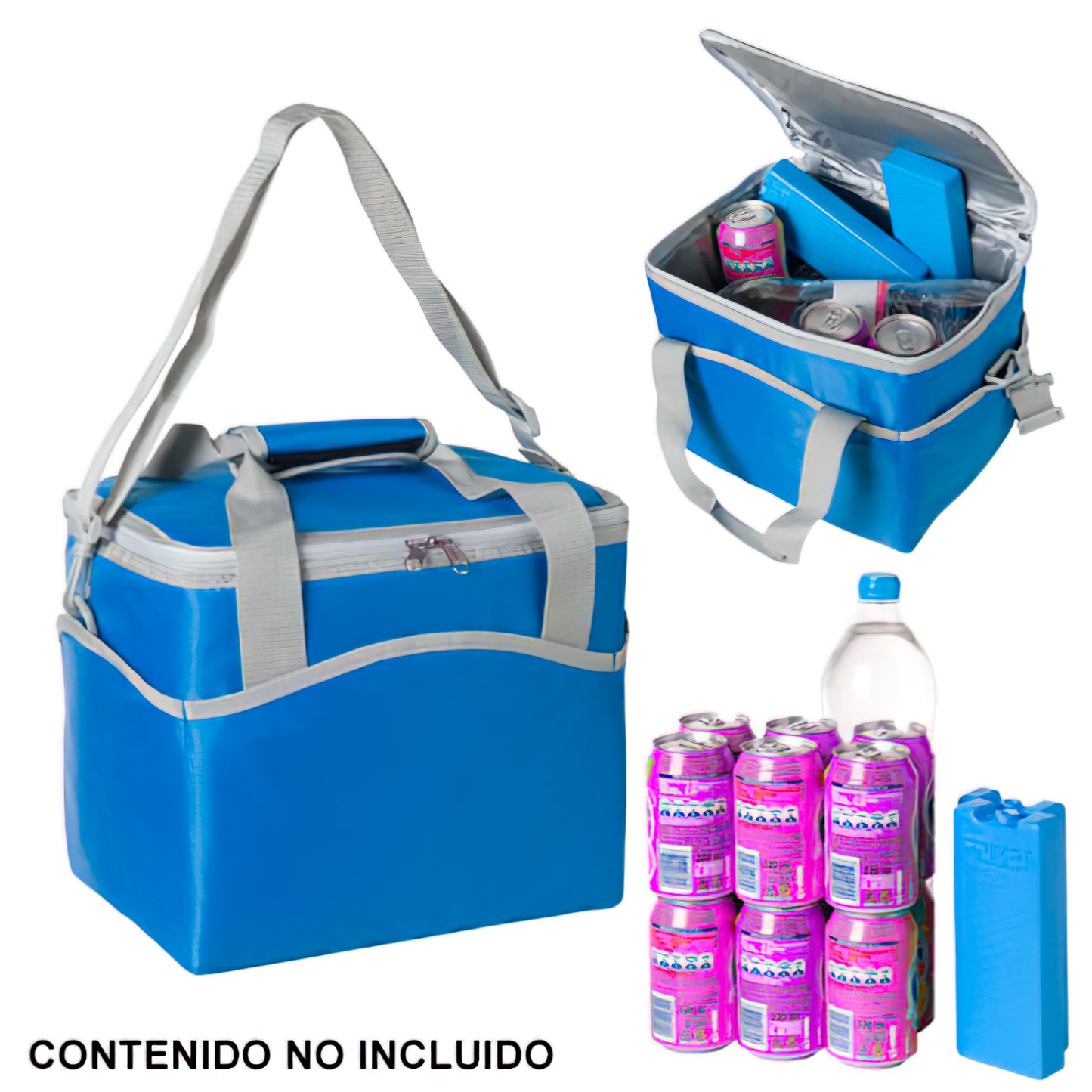 Bolsa Térmica Geladeira 20 Litros Azul