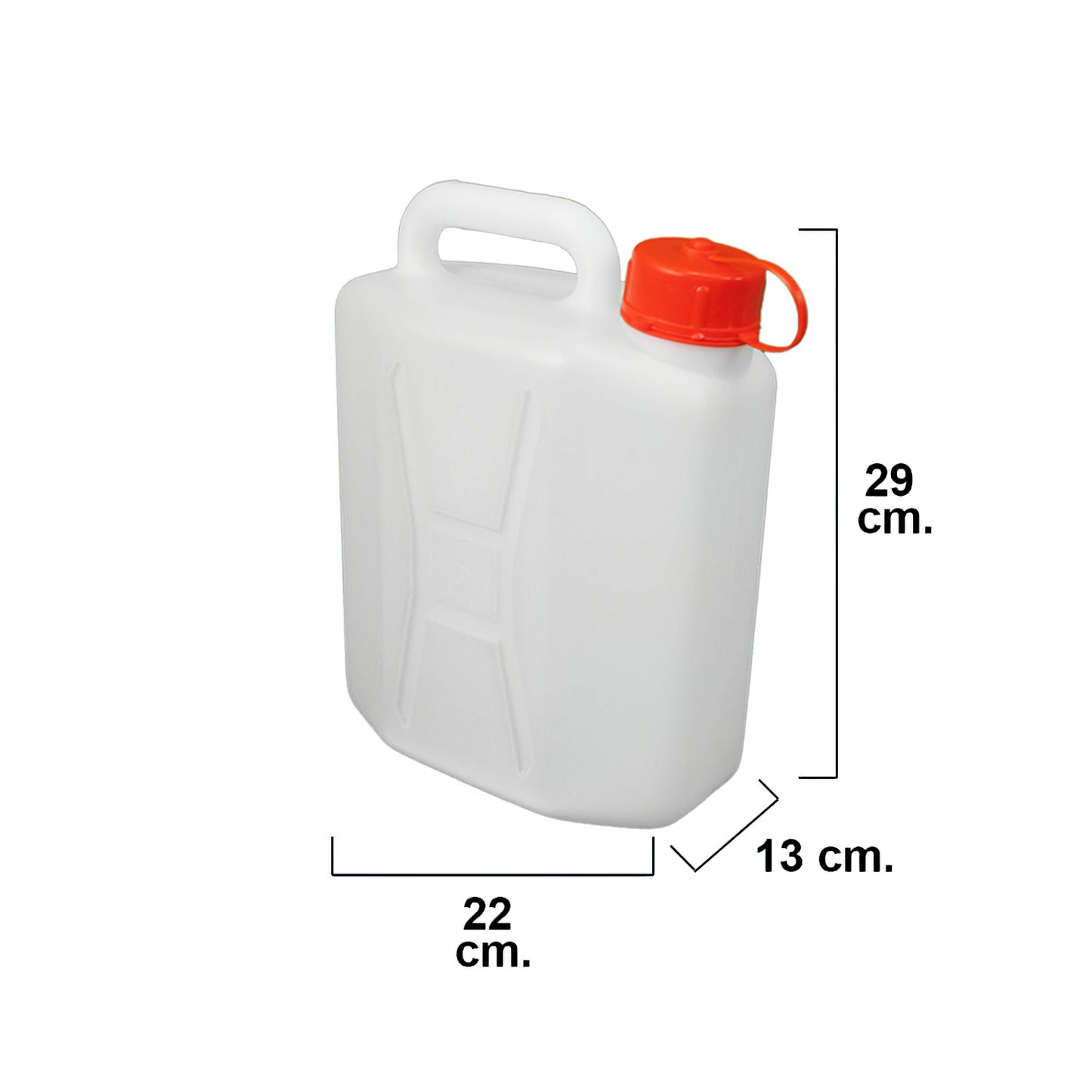 Bidon Garrafa Plastico Alimentario 5 Litros