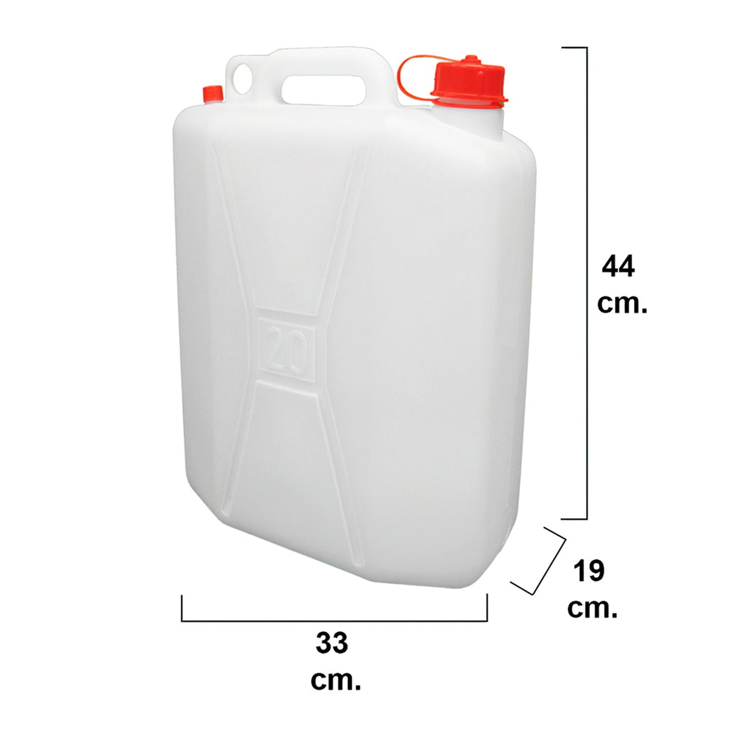 Garrafa Plástica Alimentar 20 Litros Com Torneira