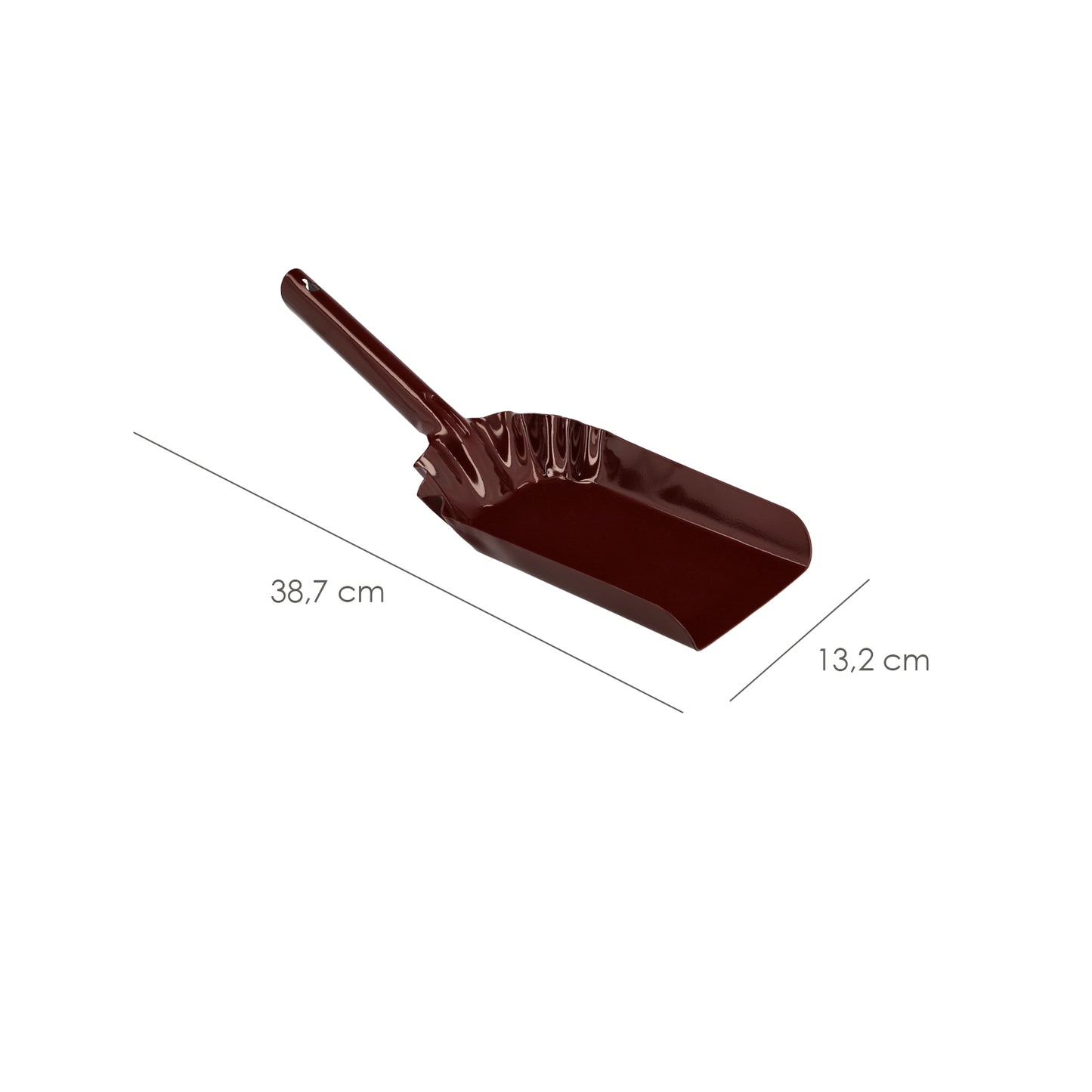 Colher De Ferro Com Asa 230 x 390 cm.