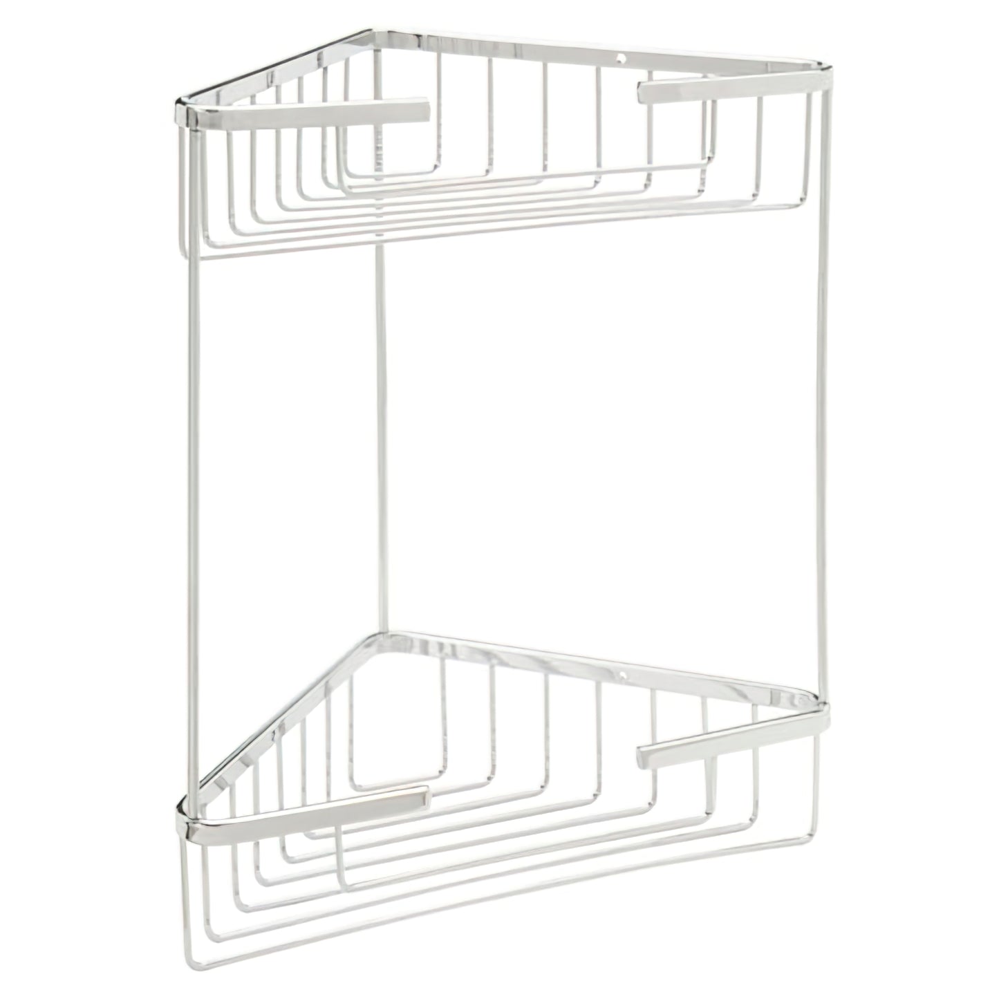 Cesto de canto inox Maurer 2 alturas 19x19x35 cm.