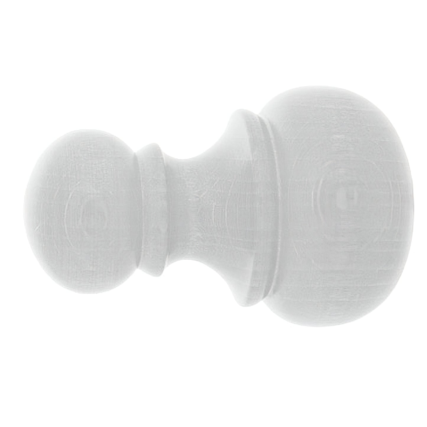 Terminal Madeira "Chyc" 20x68 mm. Branco