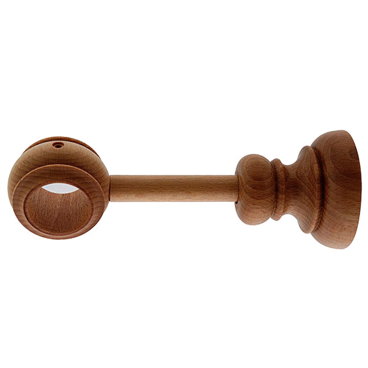 Suporte Extensível Madeira 20x146 mm. Noz