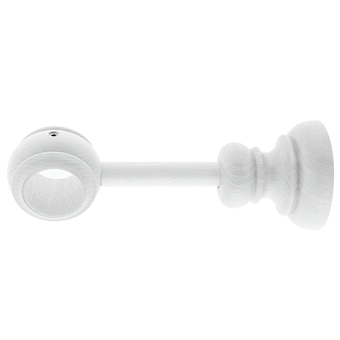 Suporte Extensível Madeira 20x146 mm. Branco