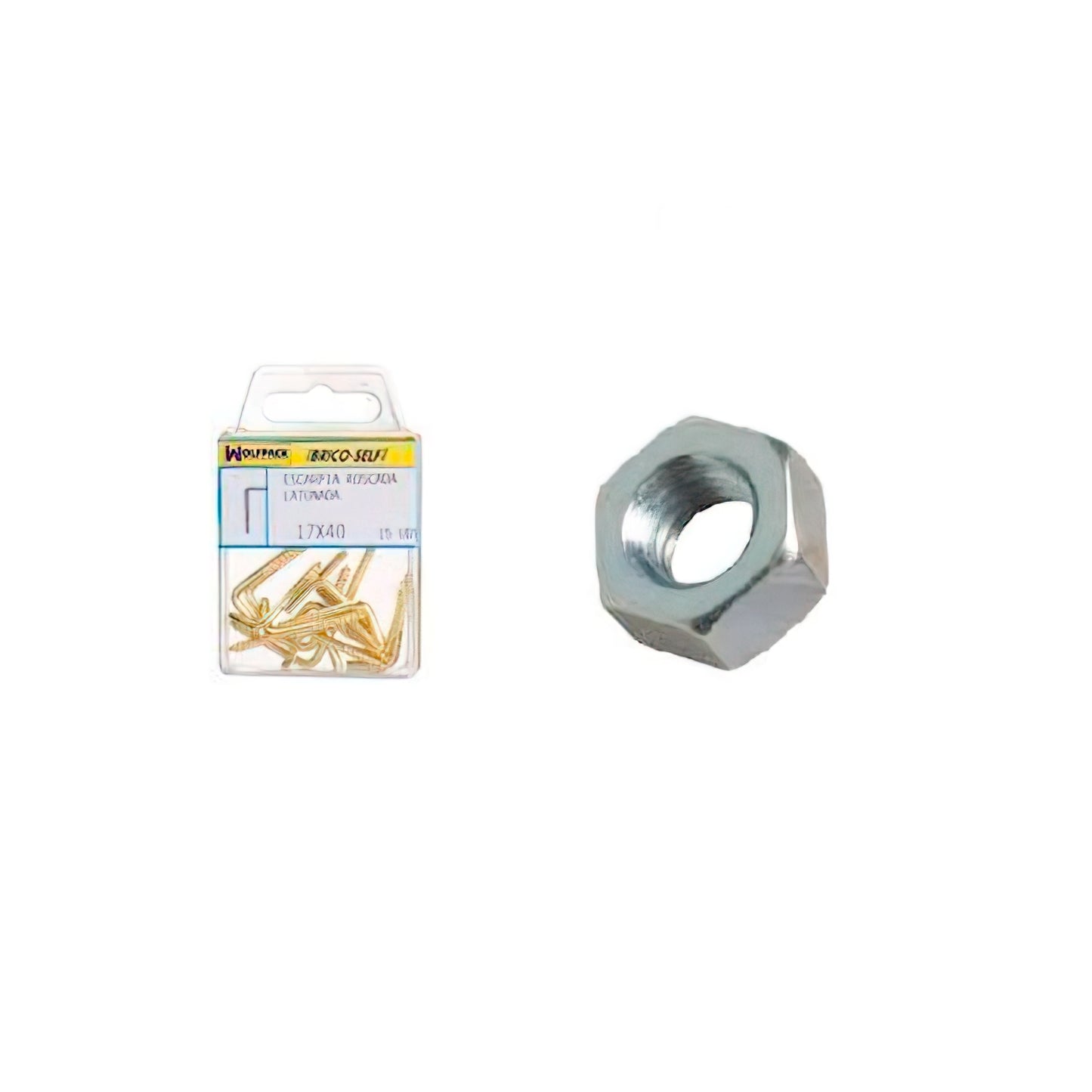 Tuerca Hexagonal Zincada M5 (50 unidades)