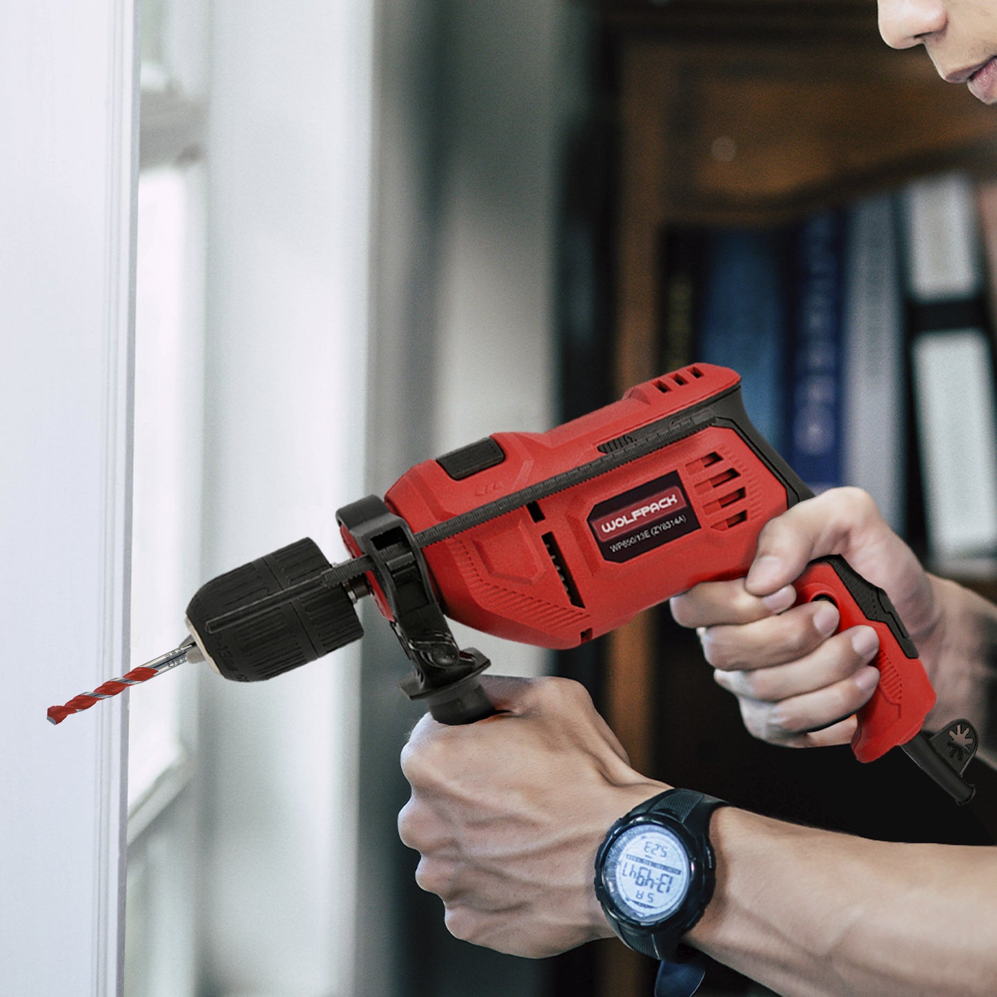 Berbequim Wolfpack 500 W. Com Mandril Ø 13 mm.