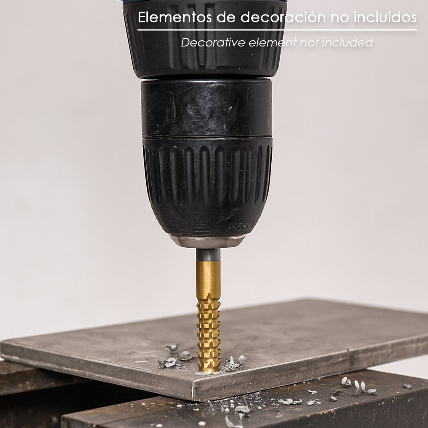 Fresa Rotativa Para Metales HSS Ø 6 x 80 mm. Para Taladro / Fresadora