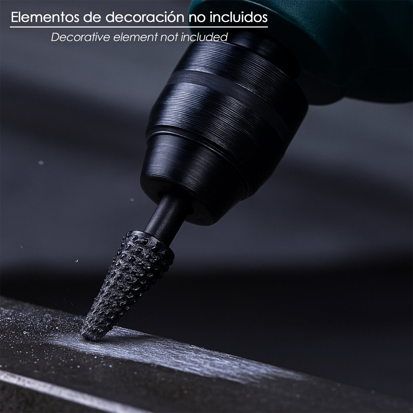 Fresa Rotativa Para Metal Conica Ø 6 a 15 mm. Para Taladro / Fresadora