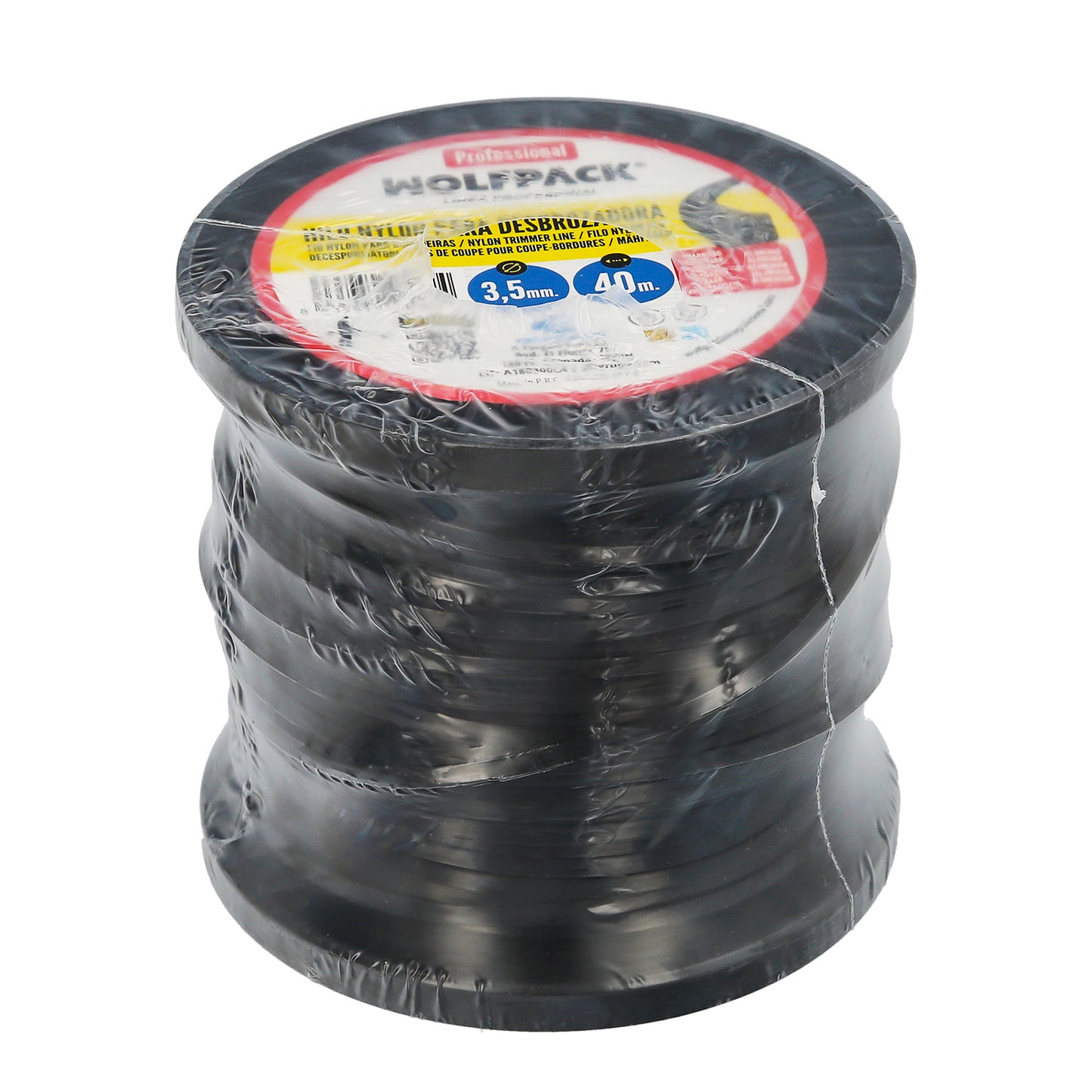 Hilo Nylon/alum.Cuadrad.Prof.3,5mm (40m)