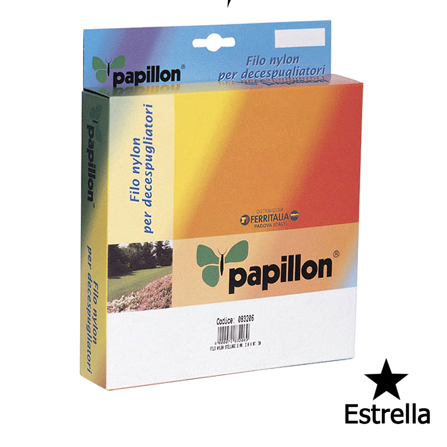 Fio estrela de nylon 3,0 mm. (Dispensador 50 metros)
