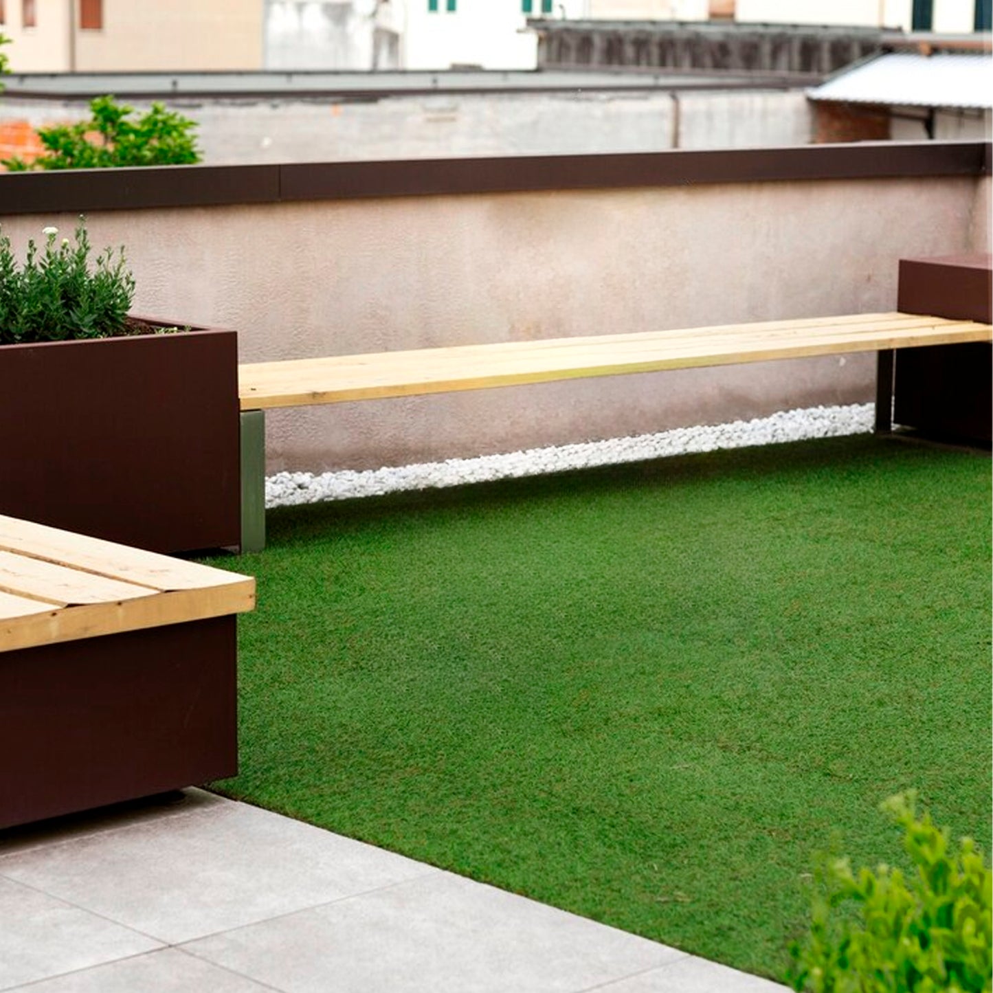 Cesped Artificial 7 mm. Rollo 1x25 mt. Césped Moqueta Para Interior y Exterior. Jardín, Terraza, Balcón. Uso Domestico
