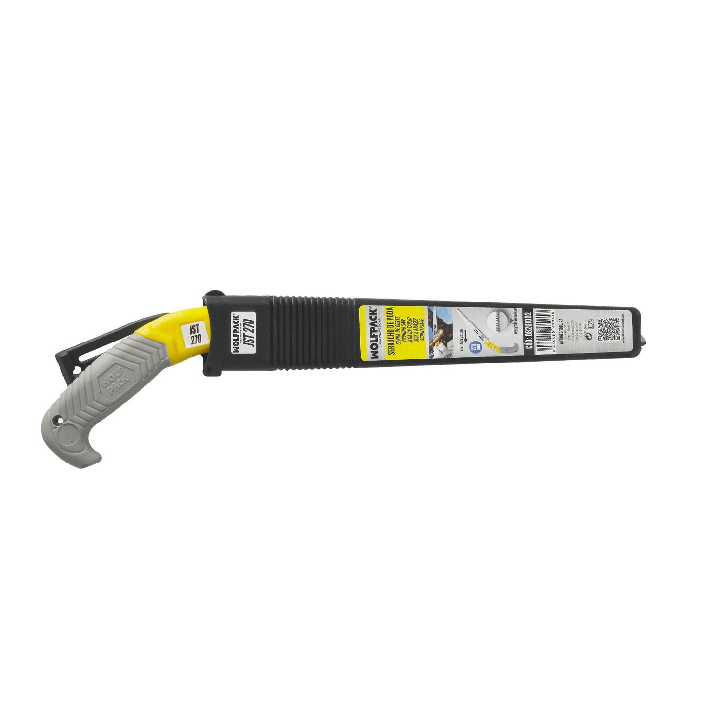Serrucho Podar Recto Mango TPR 270 mm. Con funda
