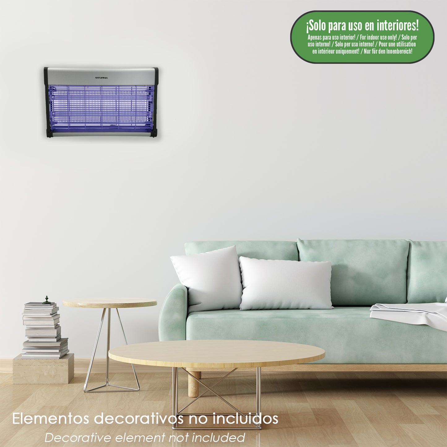 Exterminador De Insectos 30 W.