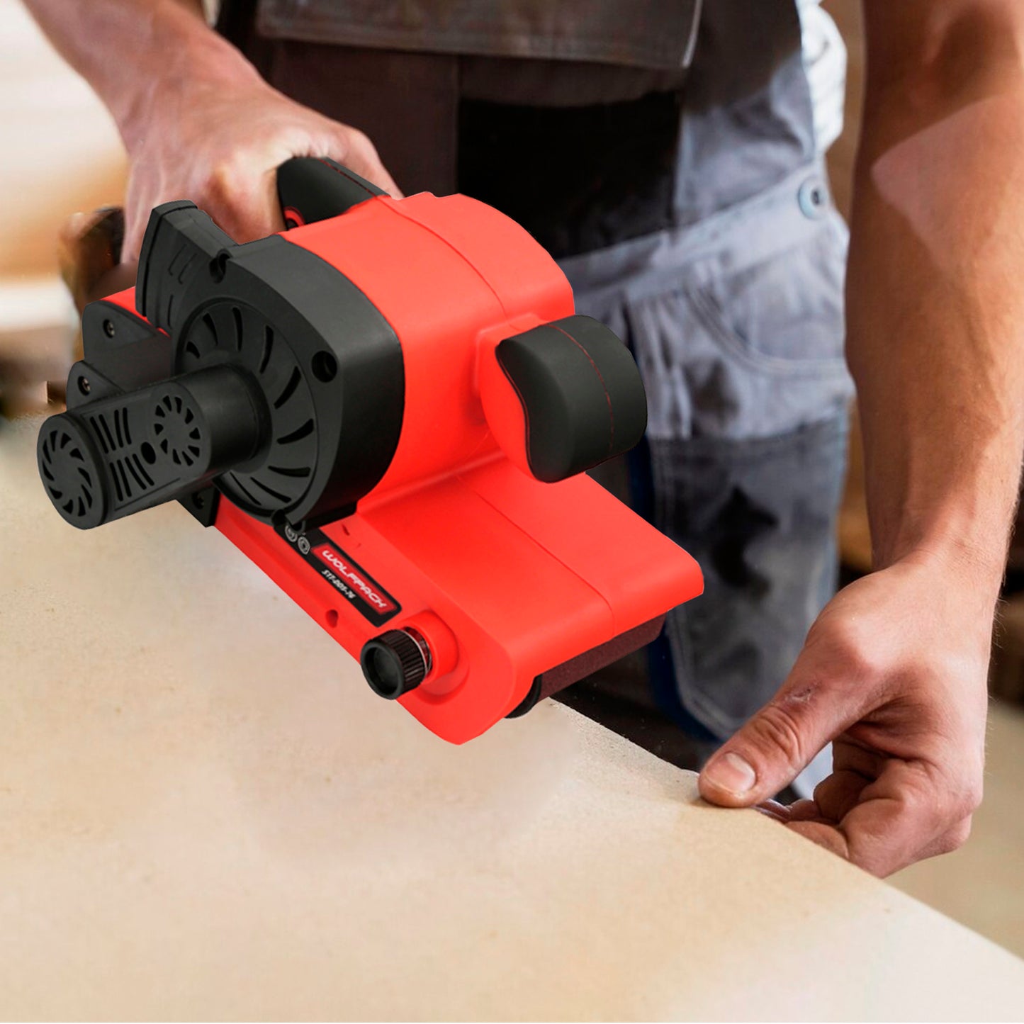 Faixa de substituição de lixa 100x914 mm. Grão 100 (3 peças)