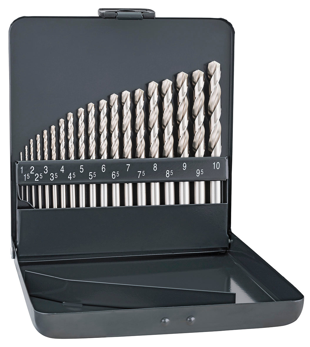 Estojo para furadeira Alpen Cobalt 19 peças