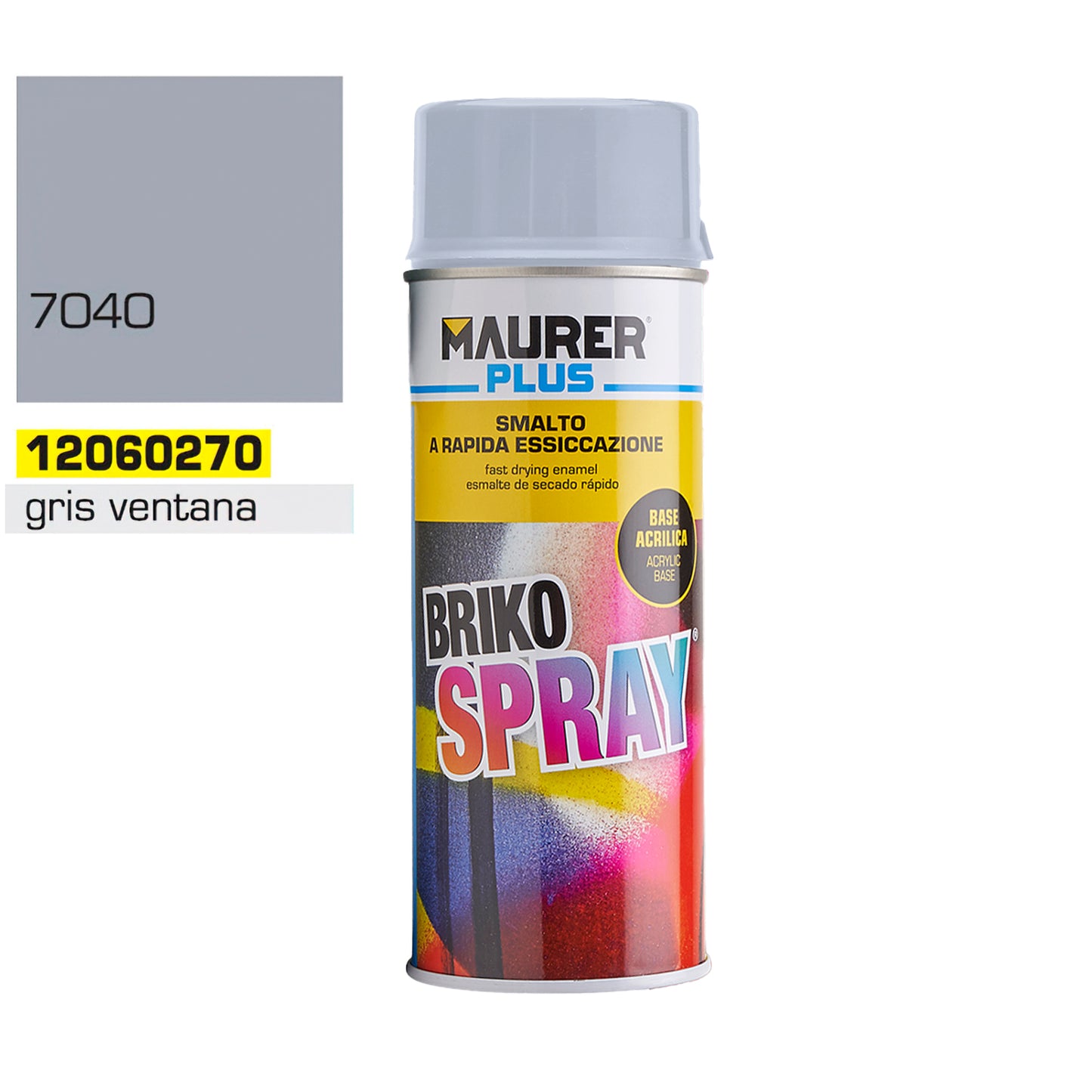 Tinta Spray Janela Cinza 400 ml.
