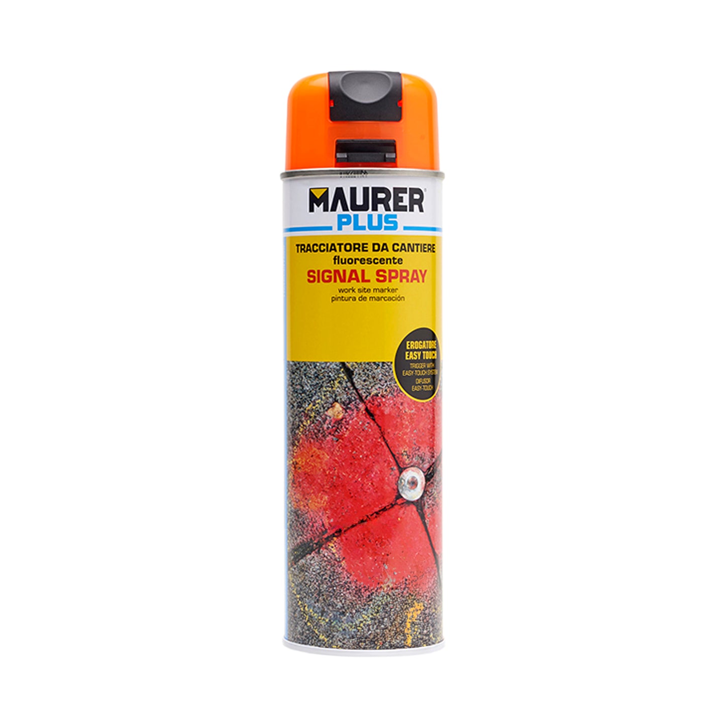 Tinta Fluorescente Laranja Tracer Spray 500 ml.
