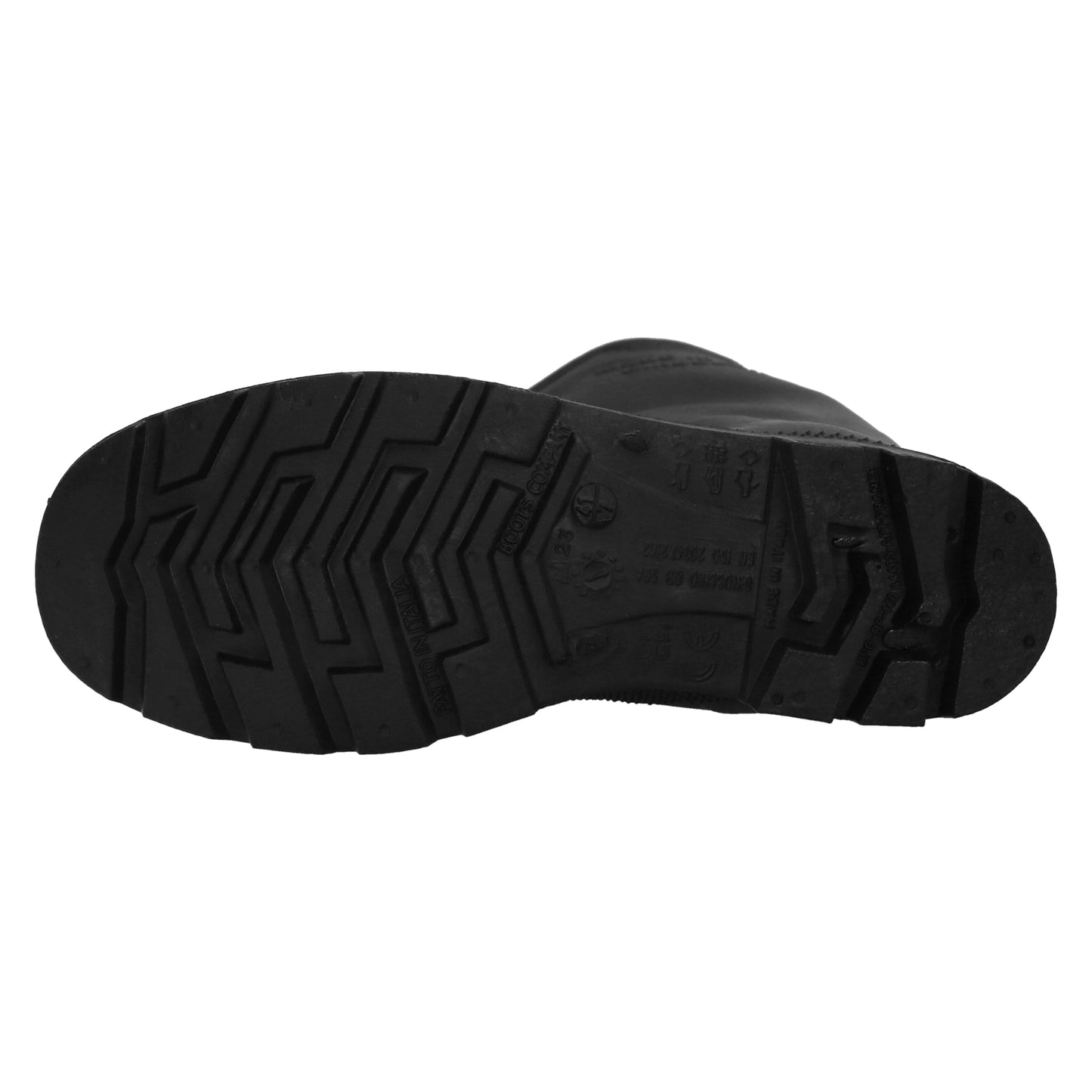 Botas de cano alto pretas de borracha Nº 40 (par)