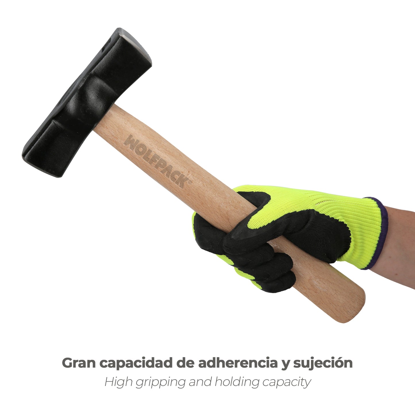 Luvas de espuma macia de látex tamanho 10"