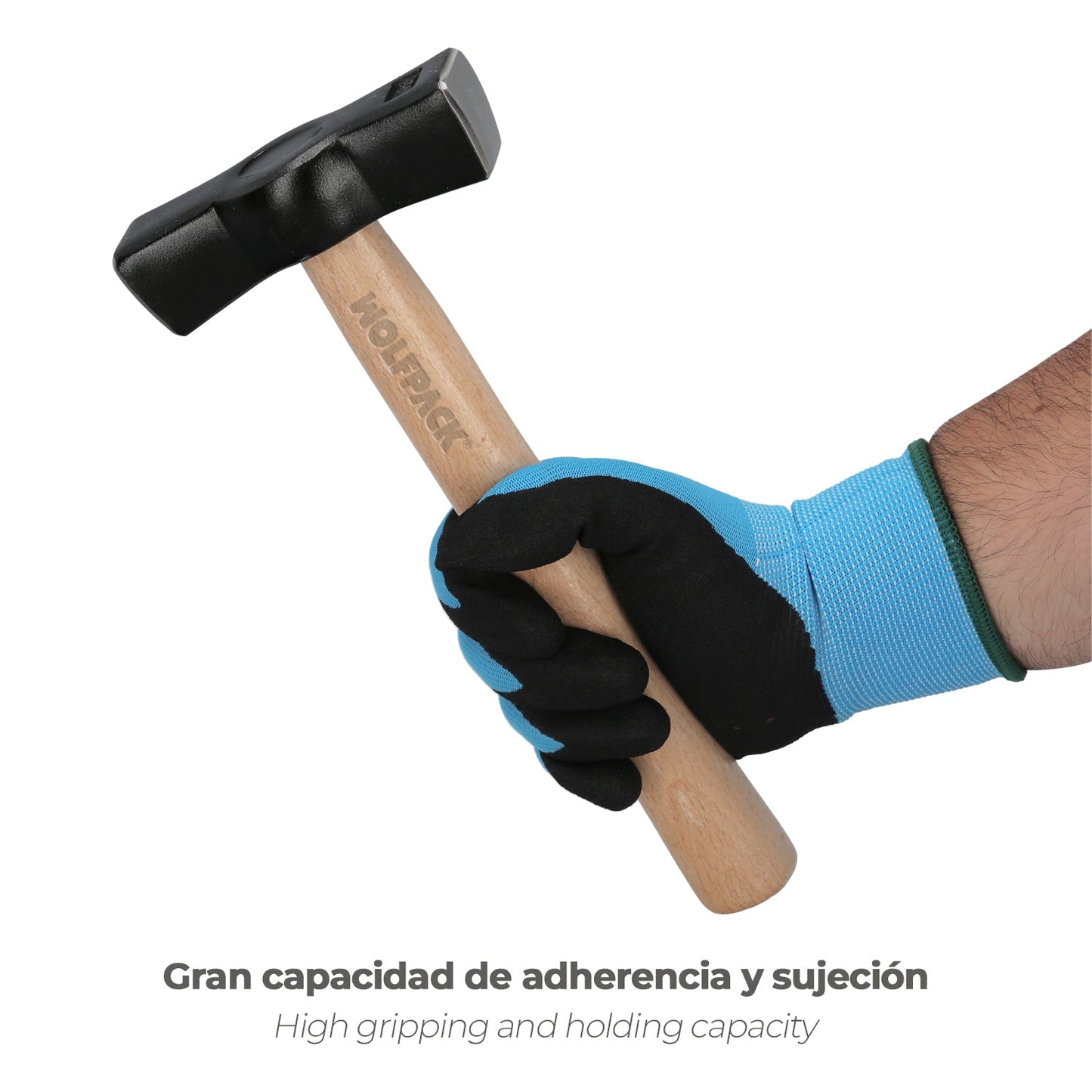 Guantes Nitrilo Reforzado Impregnado Talla 10" (Par)