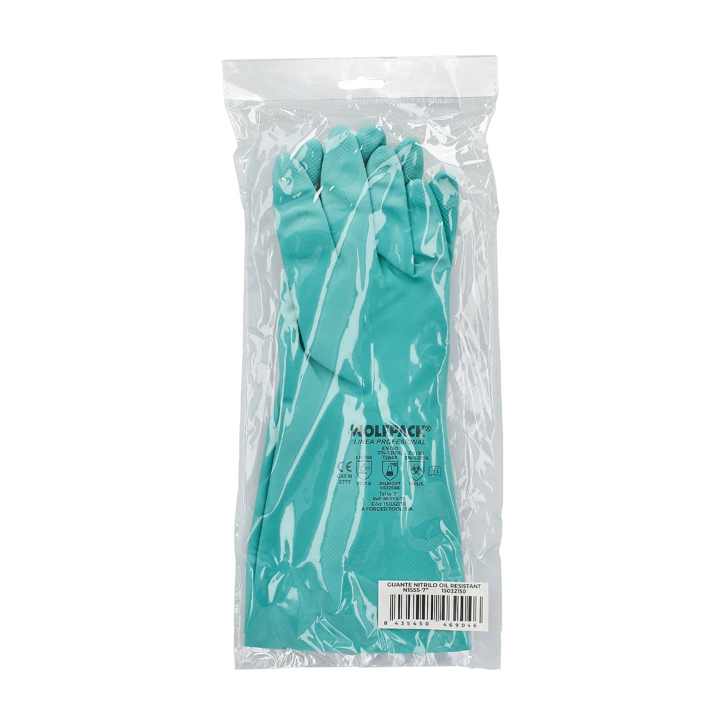 Guante Nitrilo Oil Resistant XL 10" (Par)