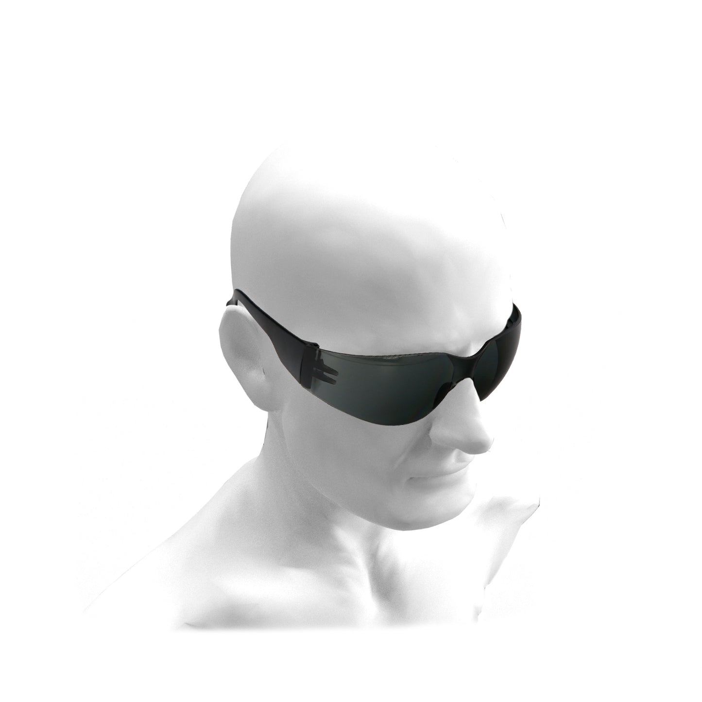 Gafas Proteccion Con Patillas Flexibles Certificación EN ISO 16321. Lente Color Gris. Gafas Protección Gafas Trabajo