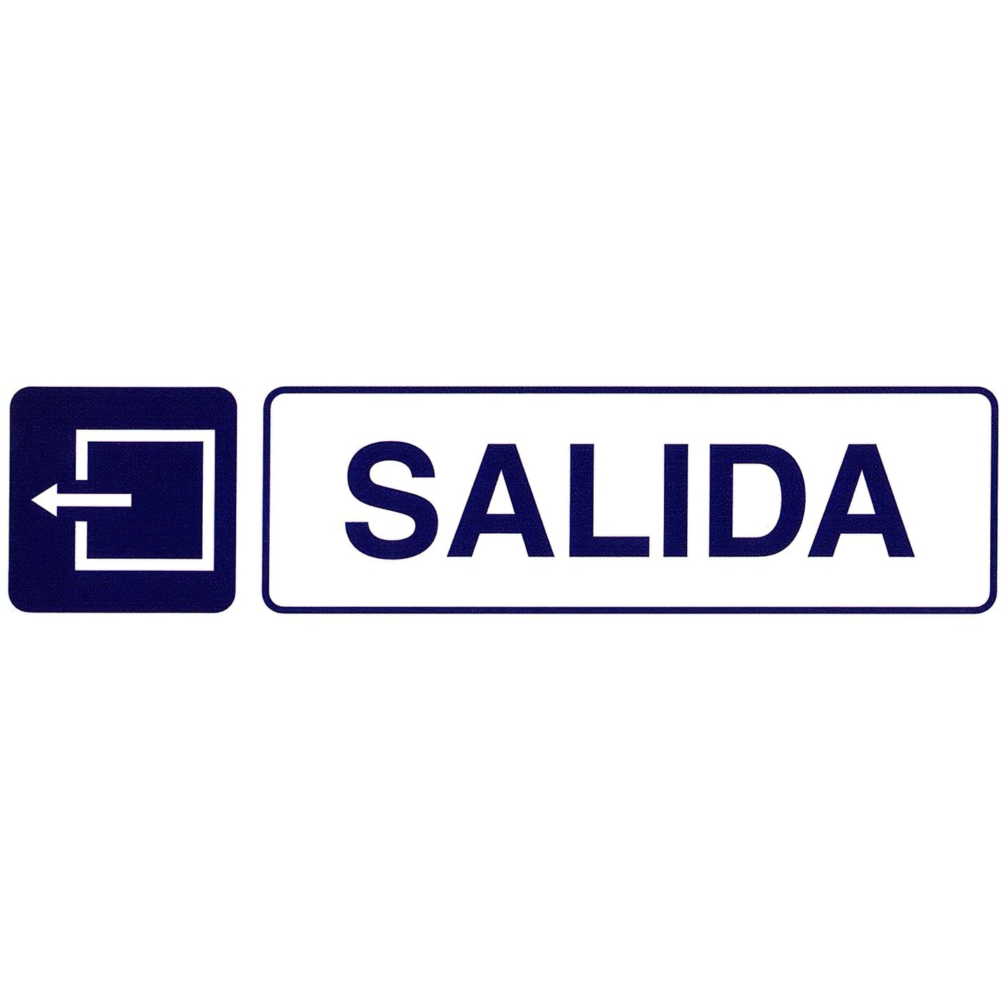 Etiqueta adesiva 250x63 mm. Saída