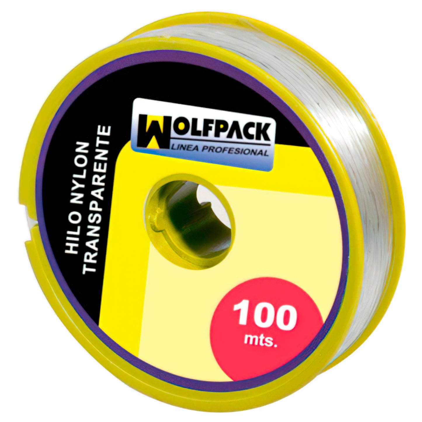 Fio de Nylon Transparente 1,0 mm. Role 100m.